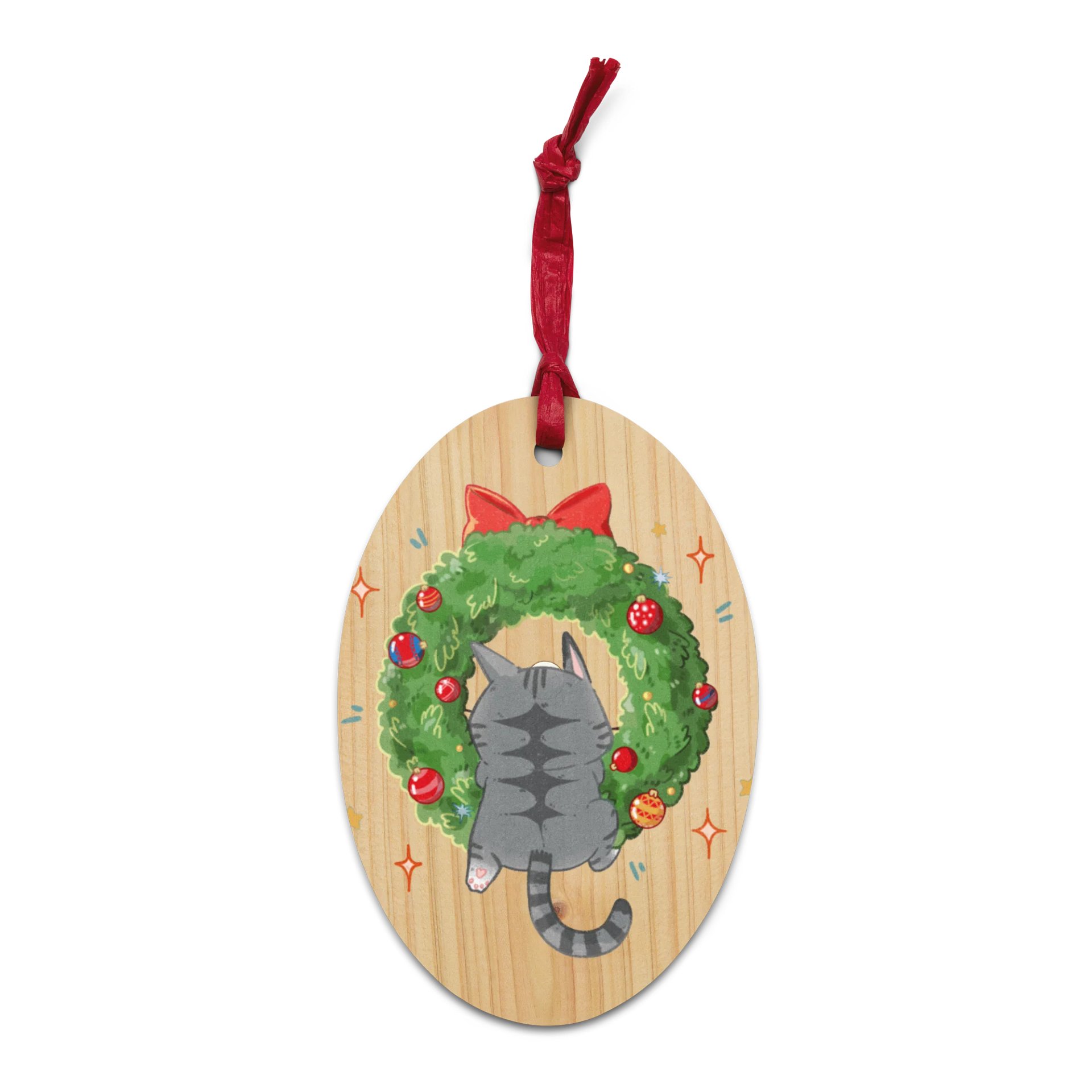 Christmas ornament Tabby cat product image (5)