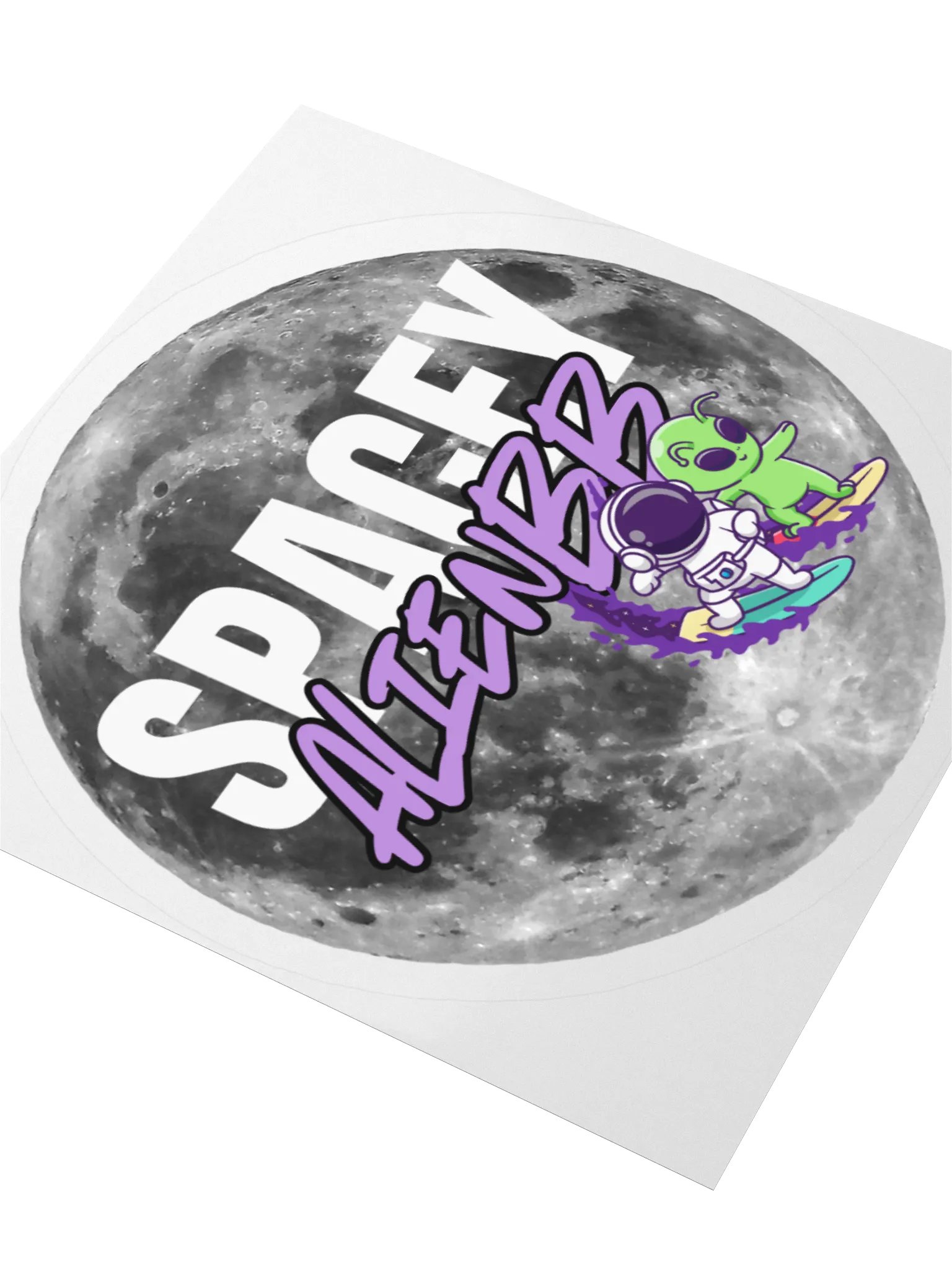 Surfin' Spacey Stickie product image (3)