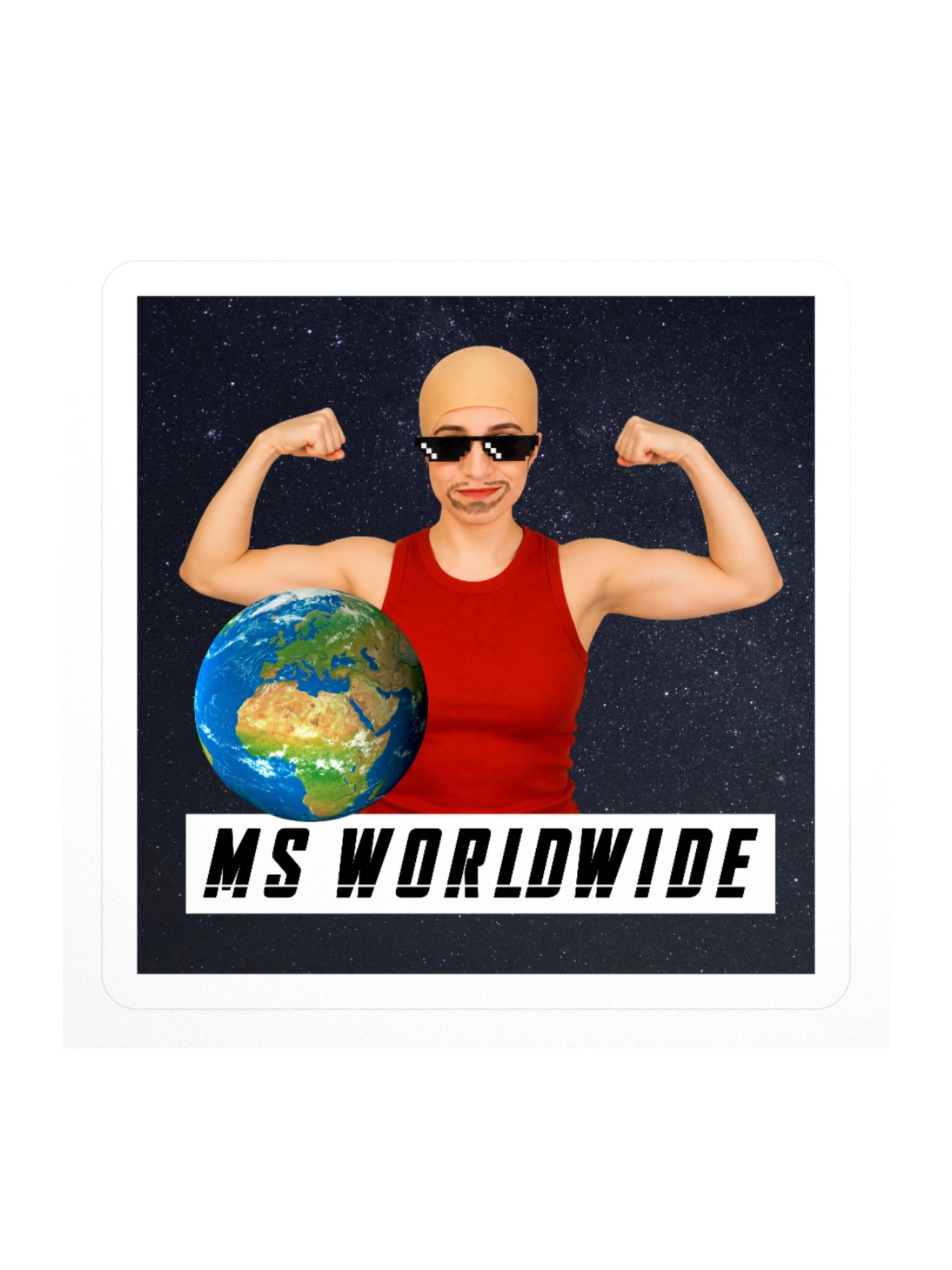 Ms Worldwide Sticker! product image (1)