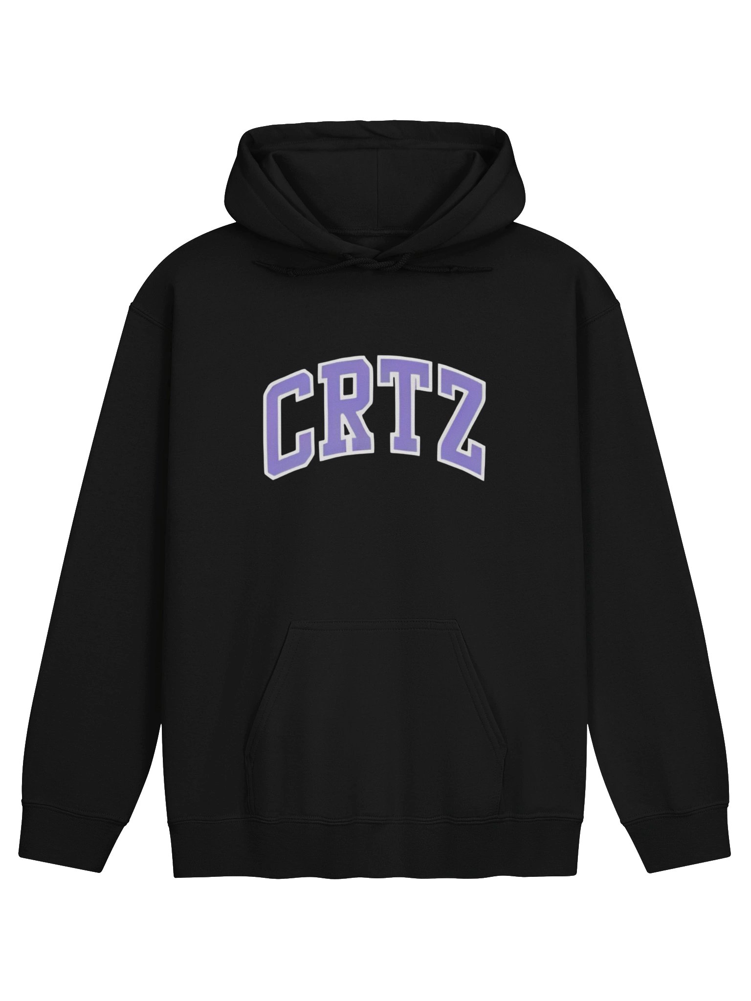 Corteiz Dropout Hoodie Black/Purple product image (1)