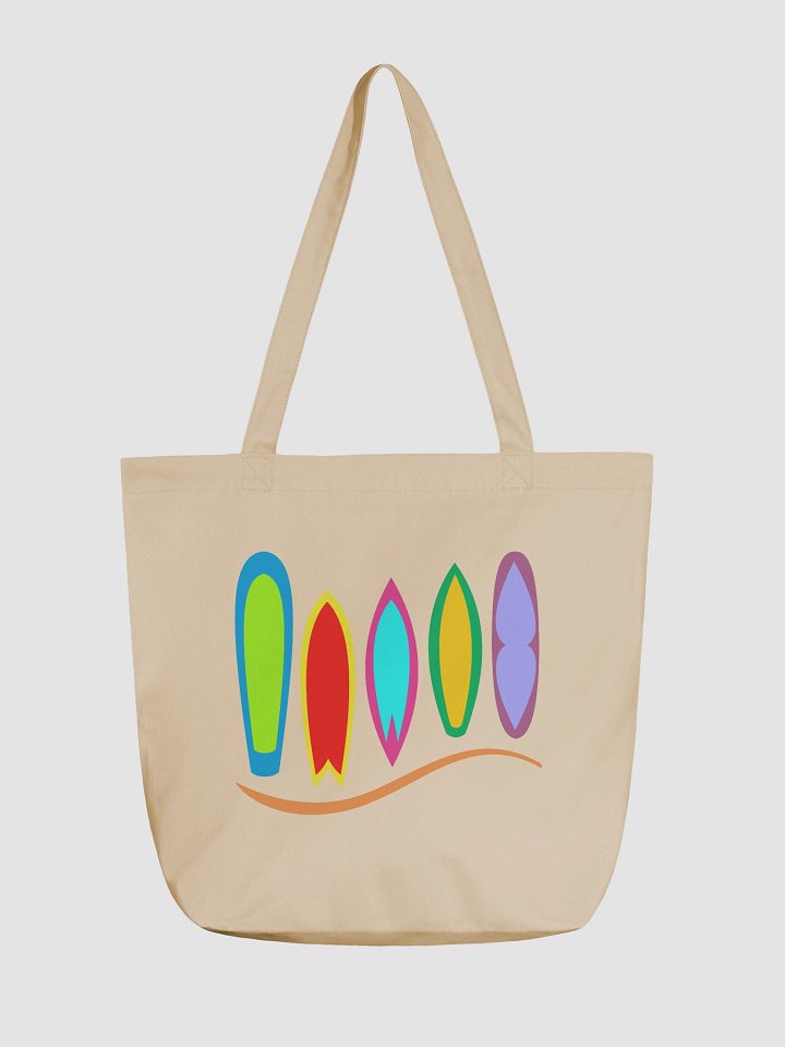 Surfboard Alley Wave Rider Eco Tote product image (1)
