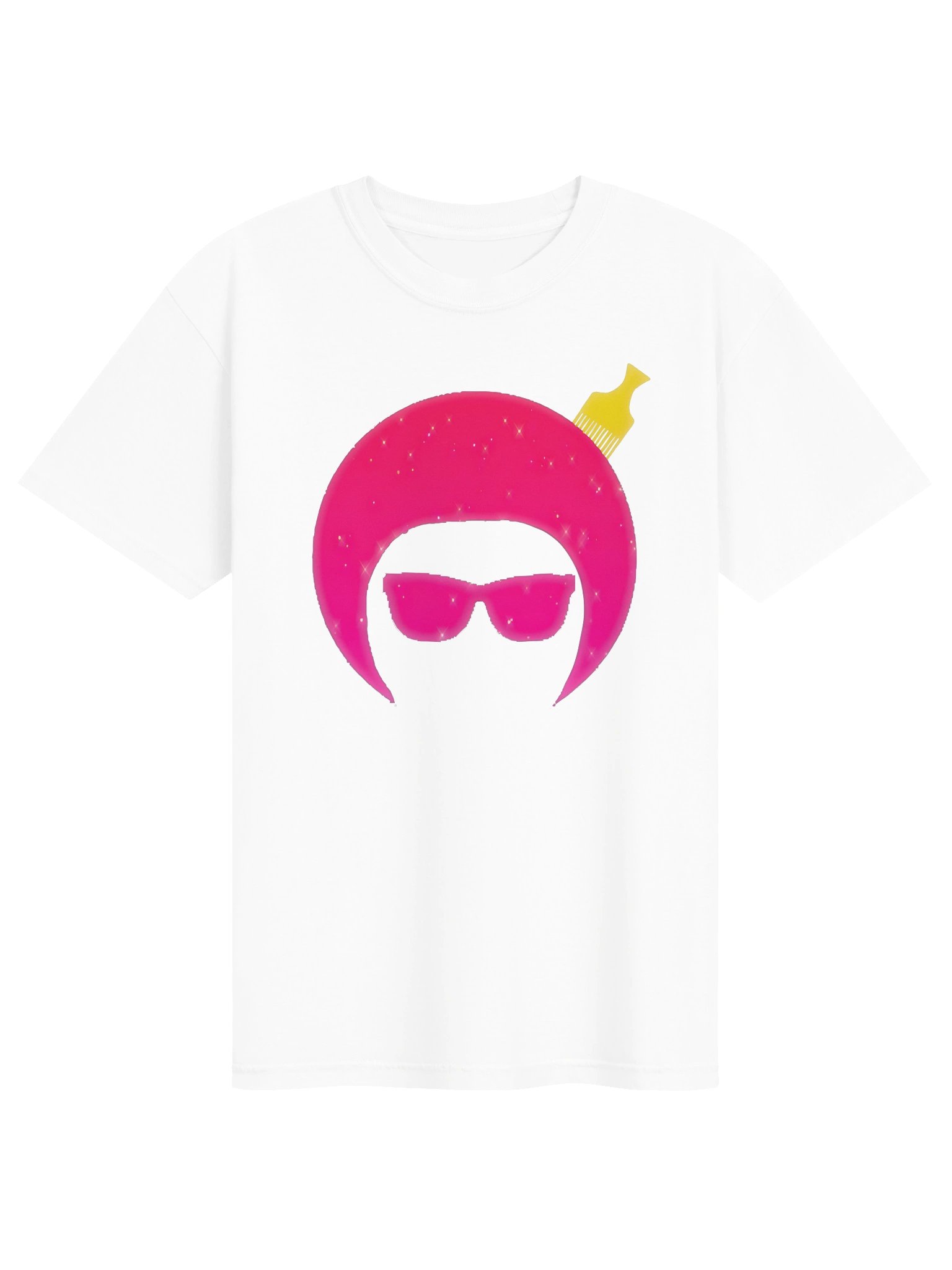 Pink Red Sparkle | Classic MystFro Graphic Tee product image (1)