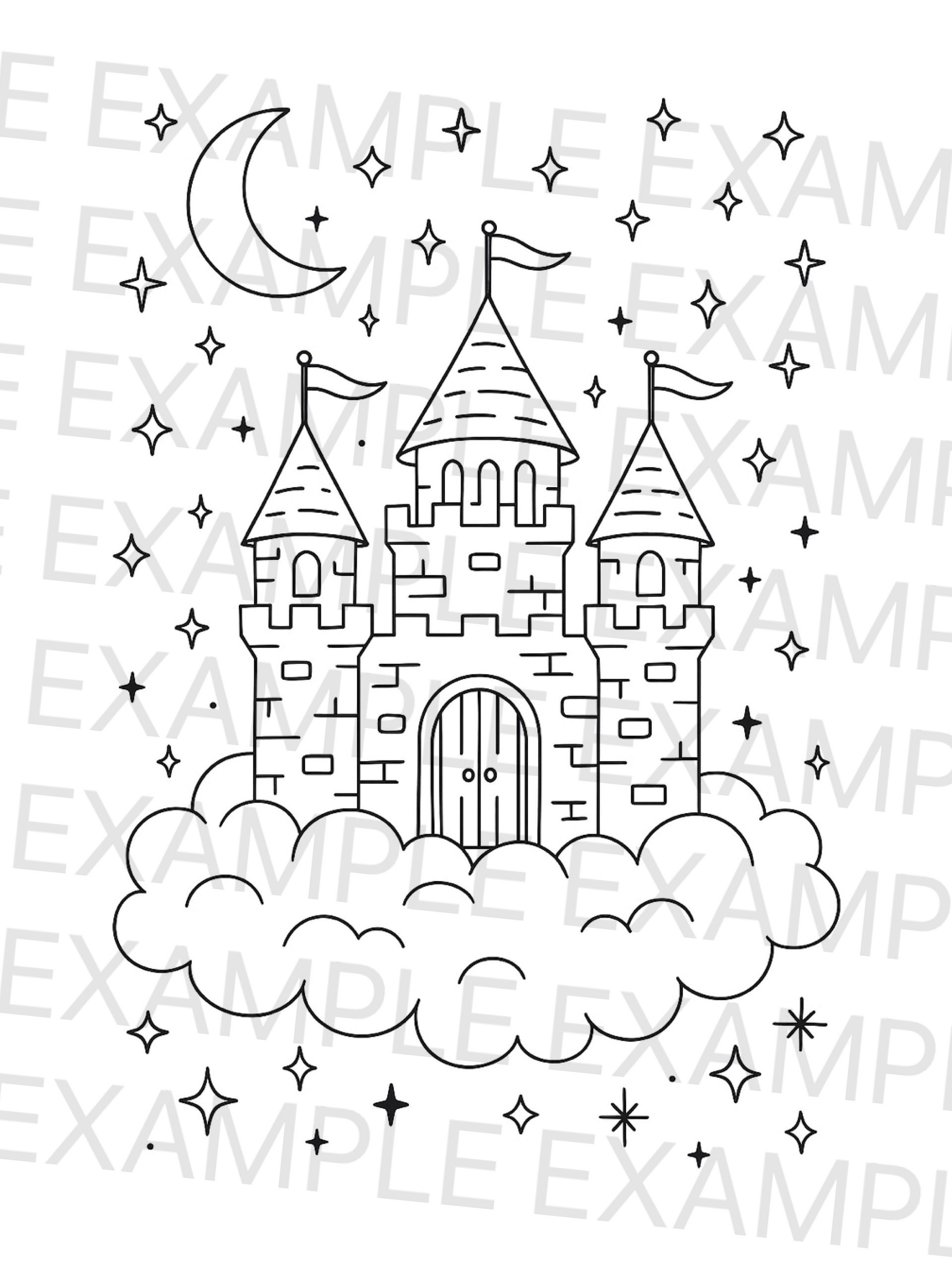 Tooth Fairy Night Visiting Coloring Pages product image (3)