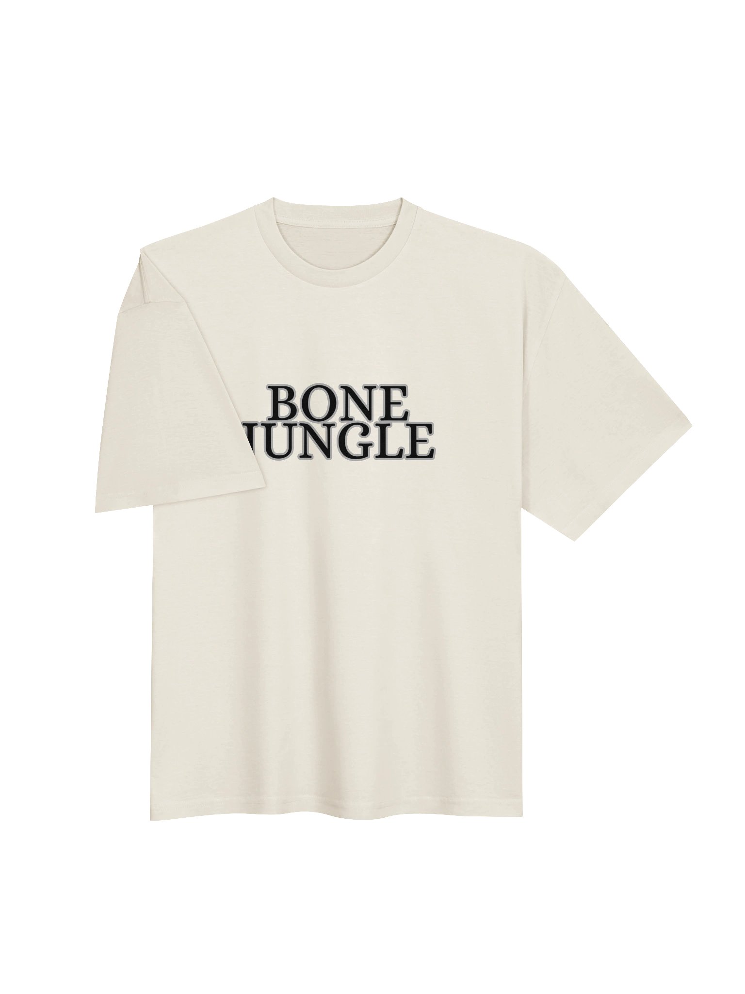 BONE JUNGLE Oversized Graphic Tee product image (6)