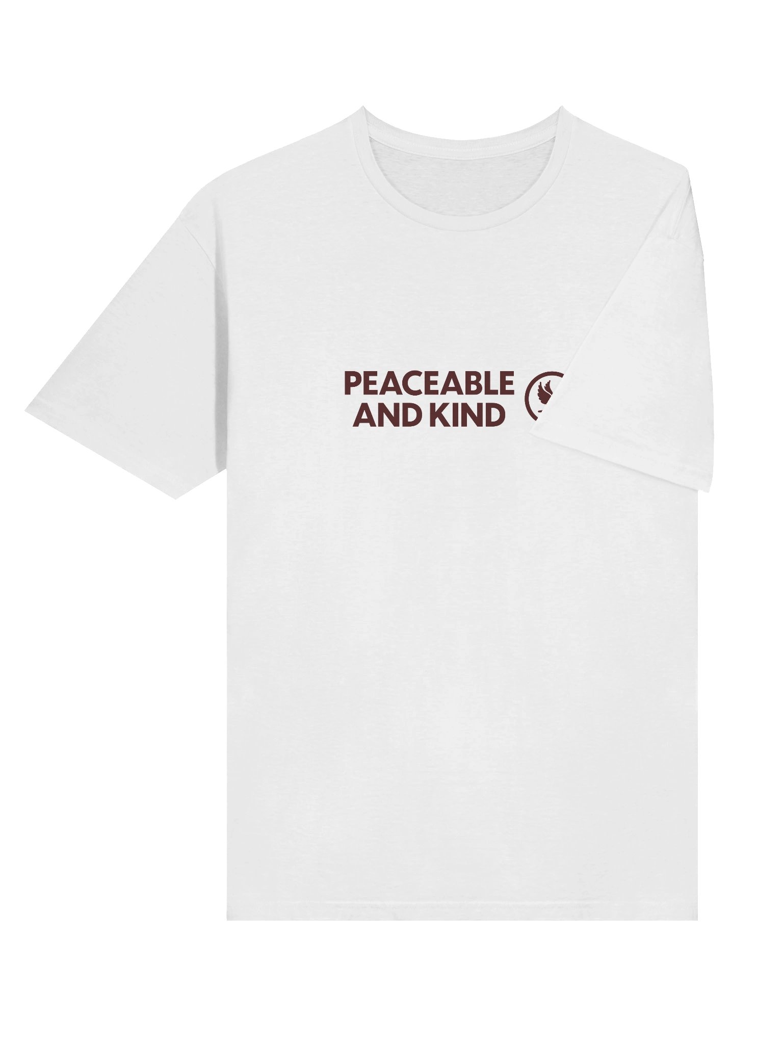 Peaceable and Kind (White Tee) product image (6)