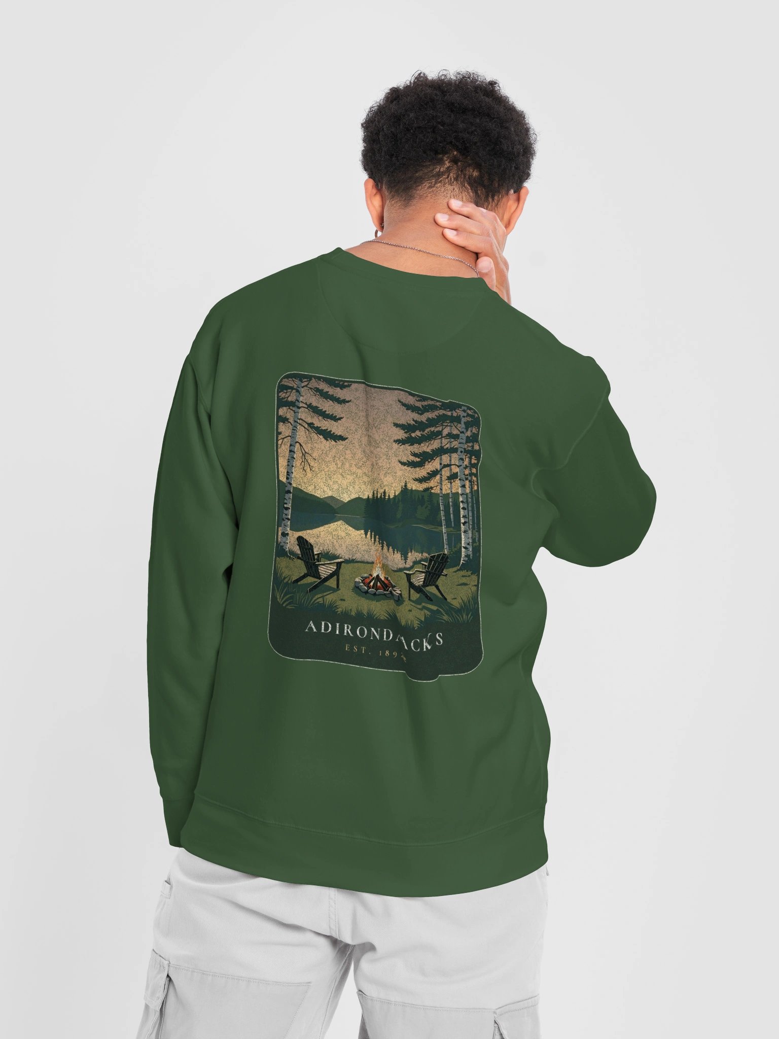 Lakeside Campfire Crewneck product image (6)