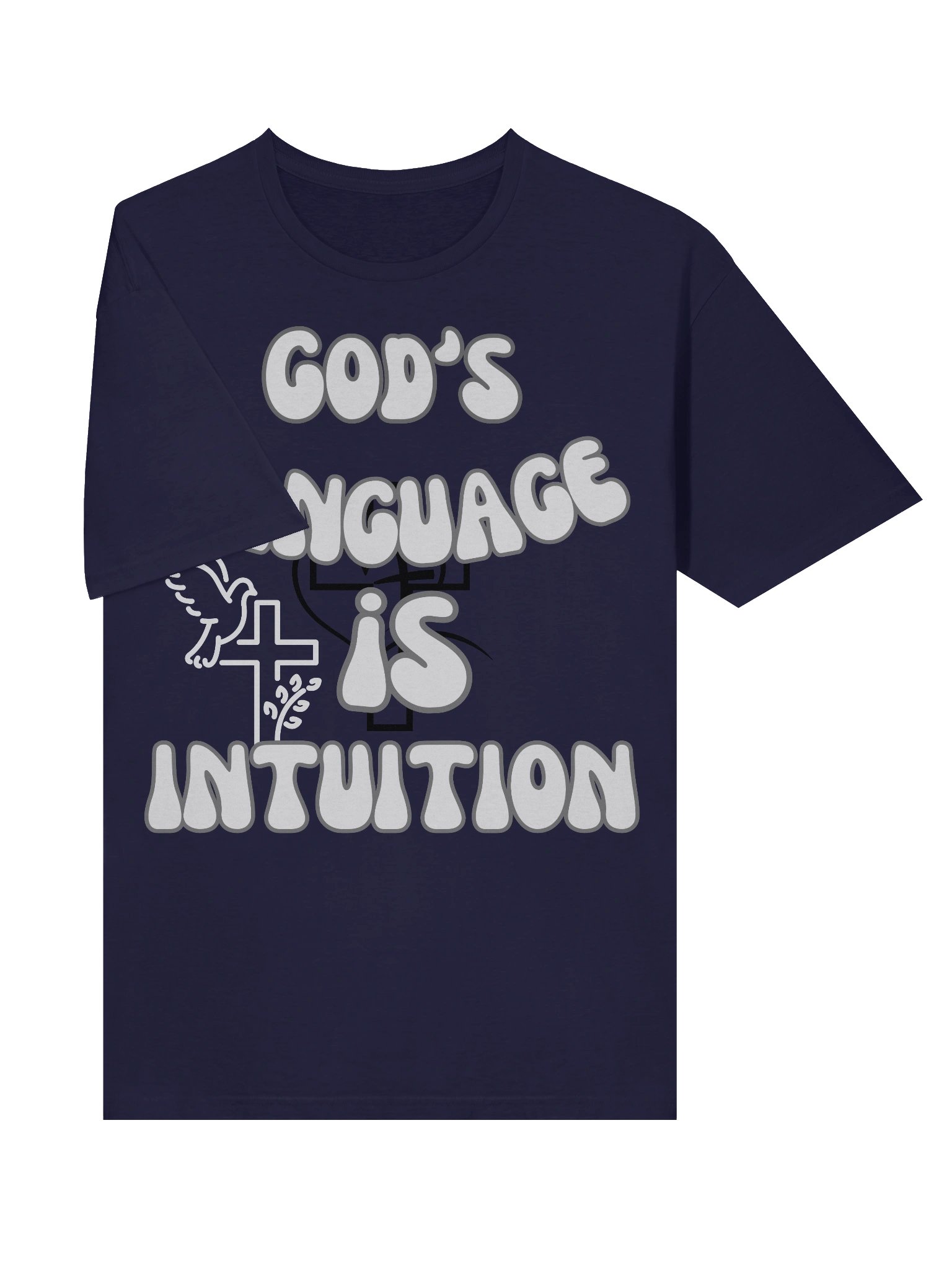 God's Language is Intuition Unisex T-Shirt product image (24)