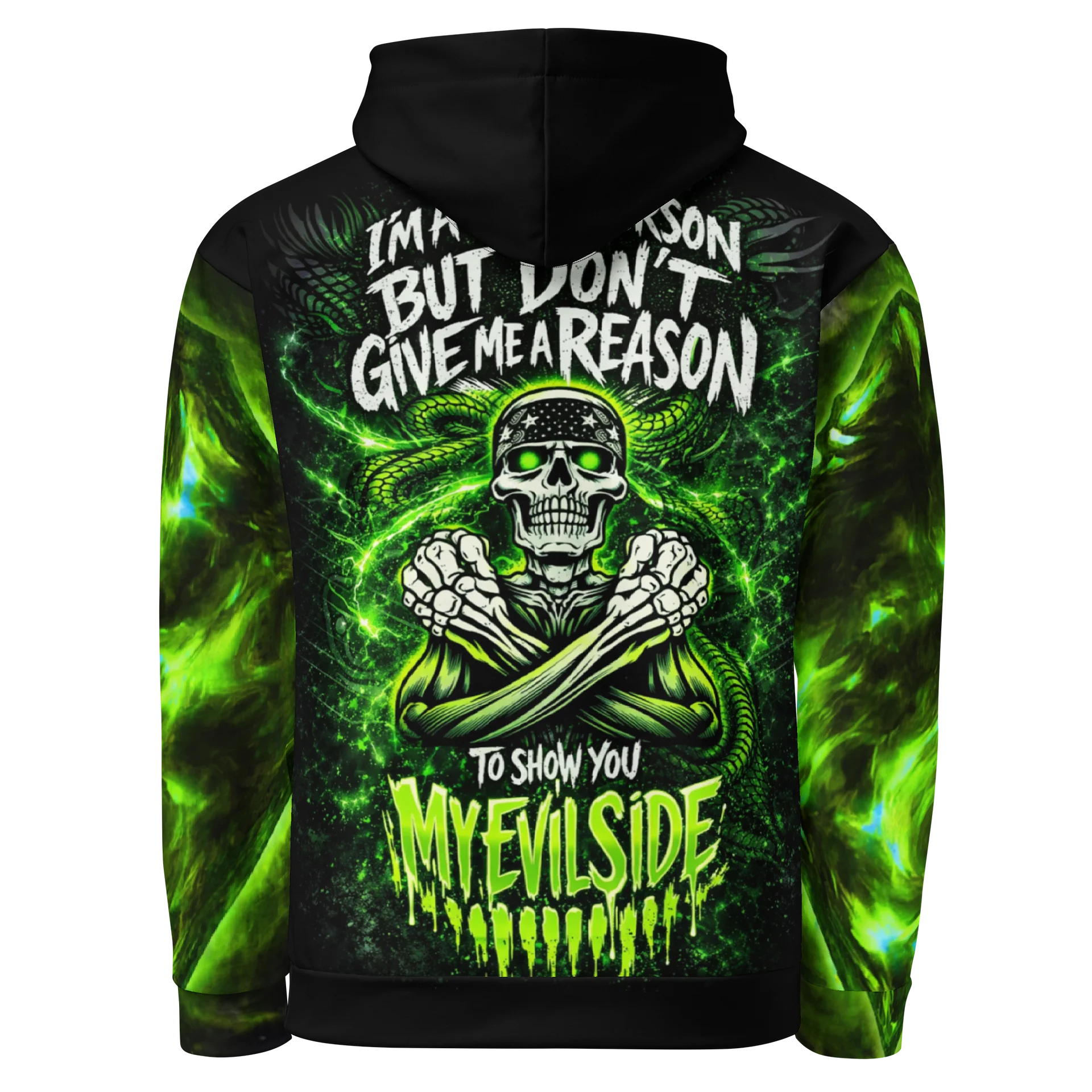 Neon MMD Logo All-Over Hoodie product image (2)