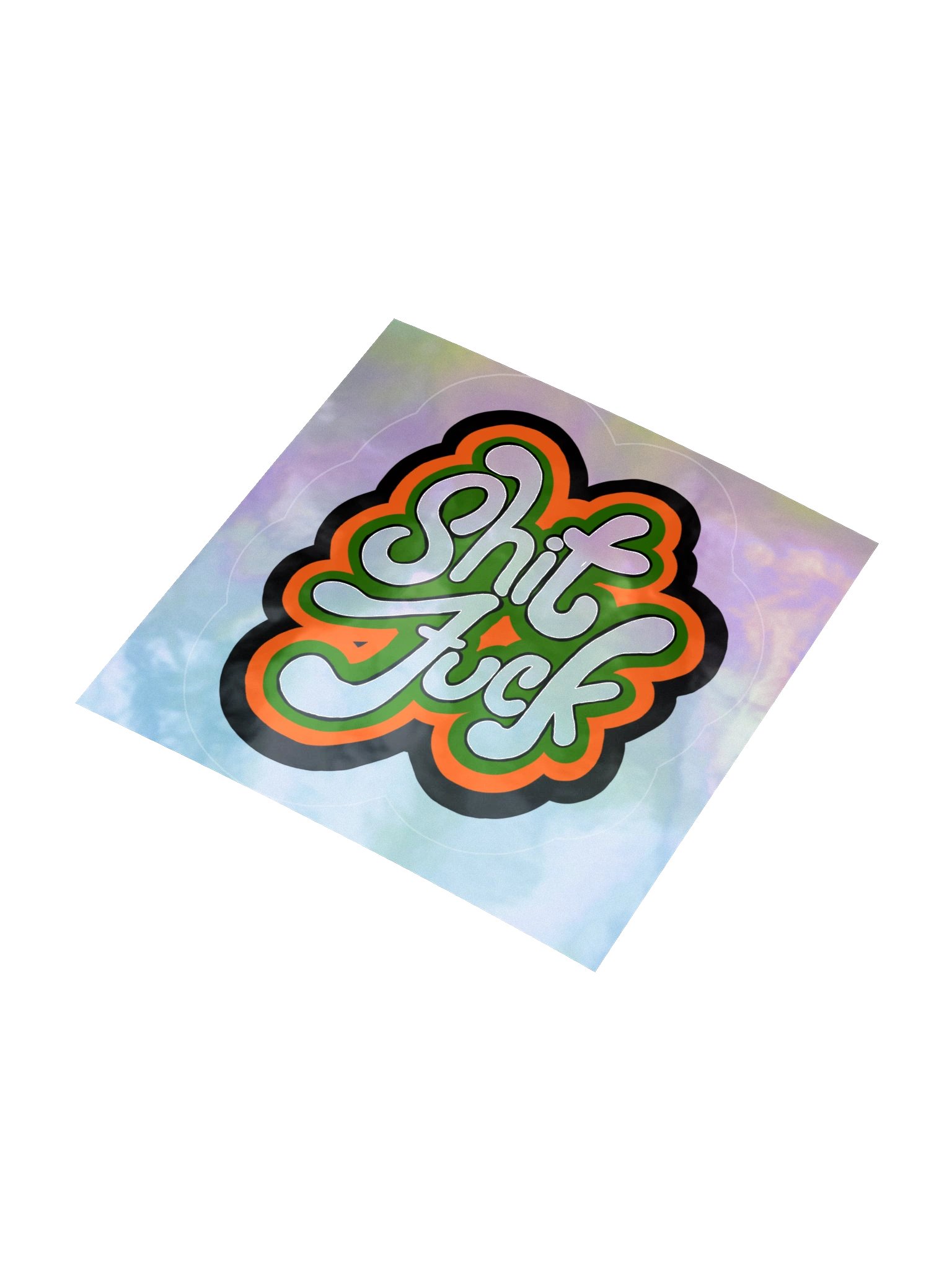 Shit Fuck Holo Sticker product image (9)