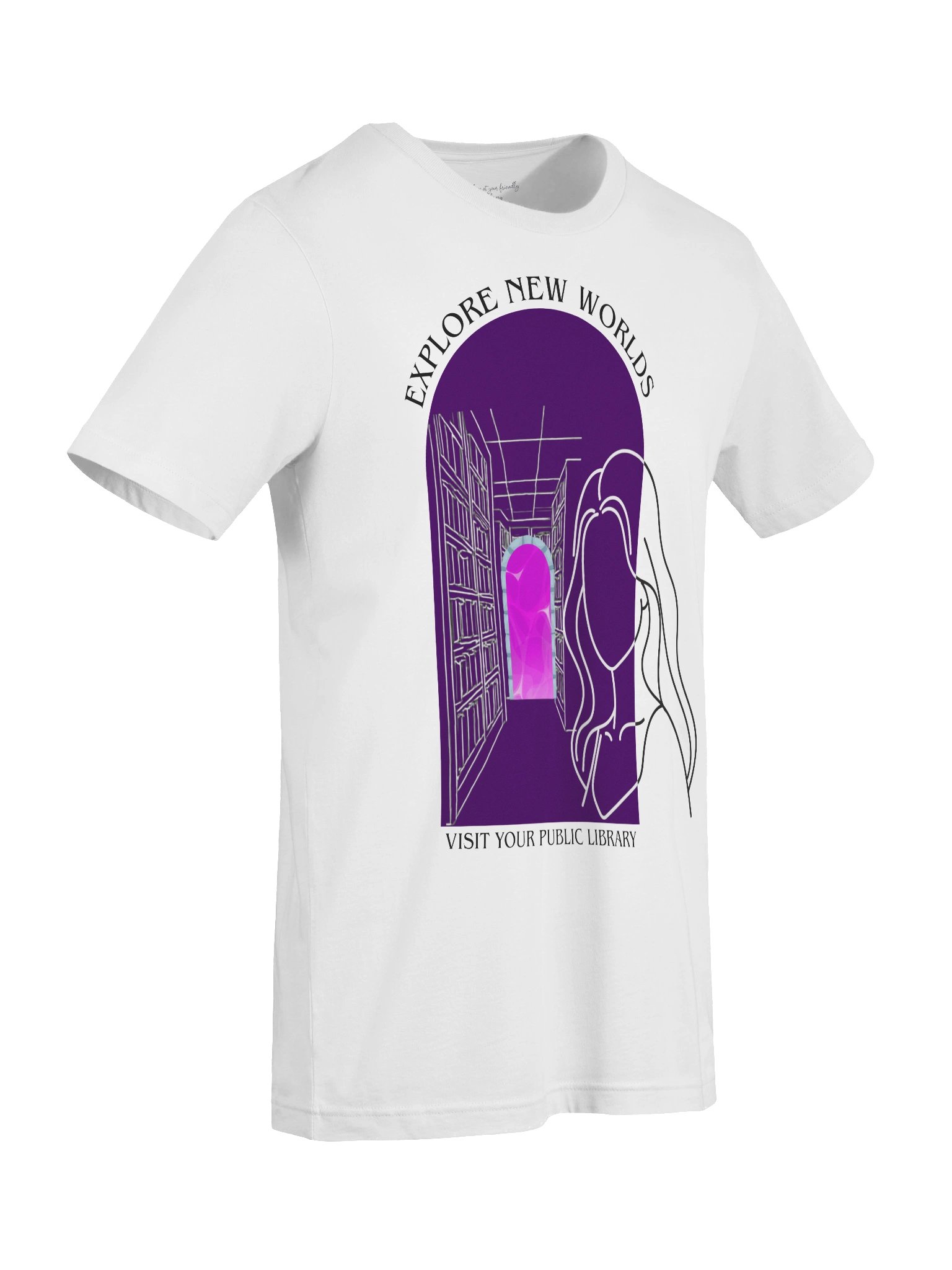 Explore New Worlds Adult T-Shirt product image (37)