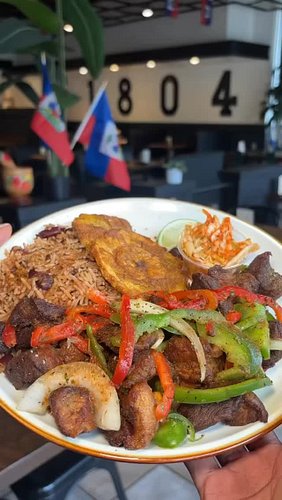 Have you tried our Tasso Griot yet? 🤤🇭🇹

Perfectly paired with Diri Kole, pikliz, and sweet plantains, this traditional Haiti...