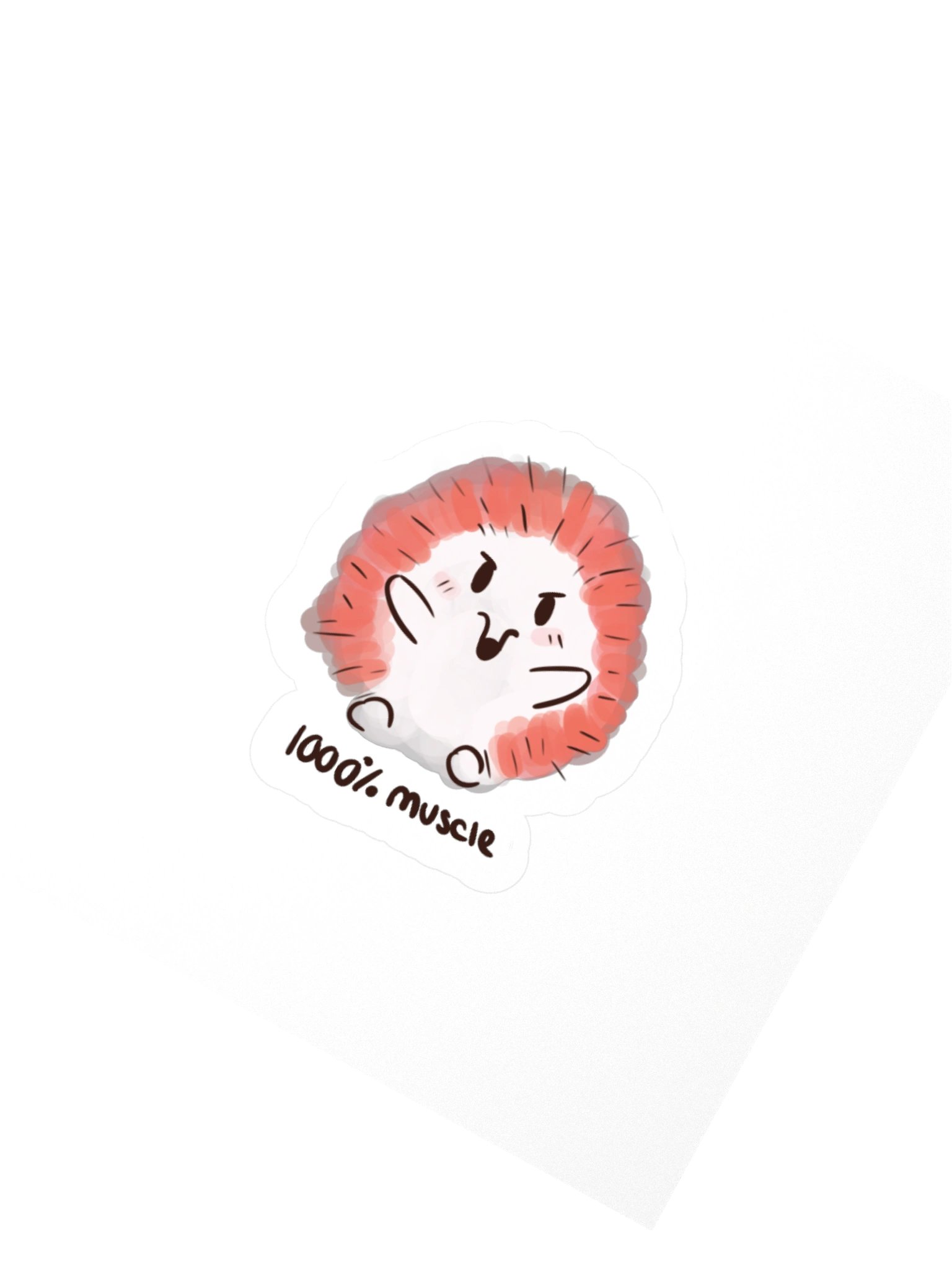 Knuckles 1000% Muscle - Sticker product image (4)