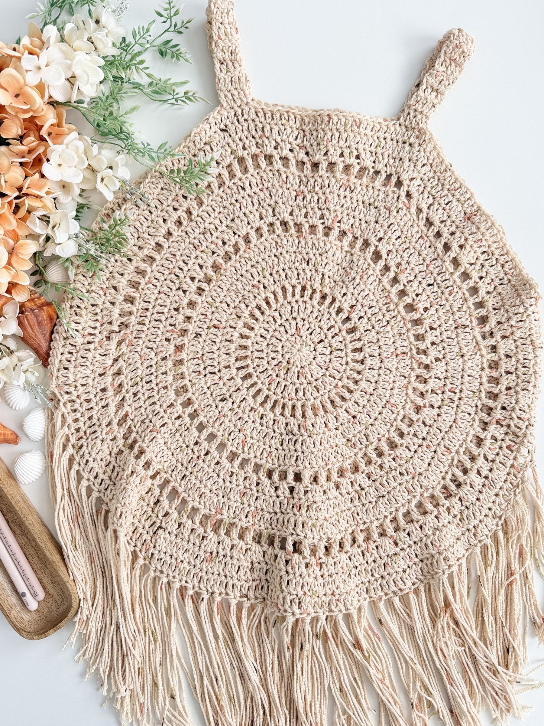 Solana Circle Coverup Crochet Pattern product image (7)