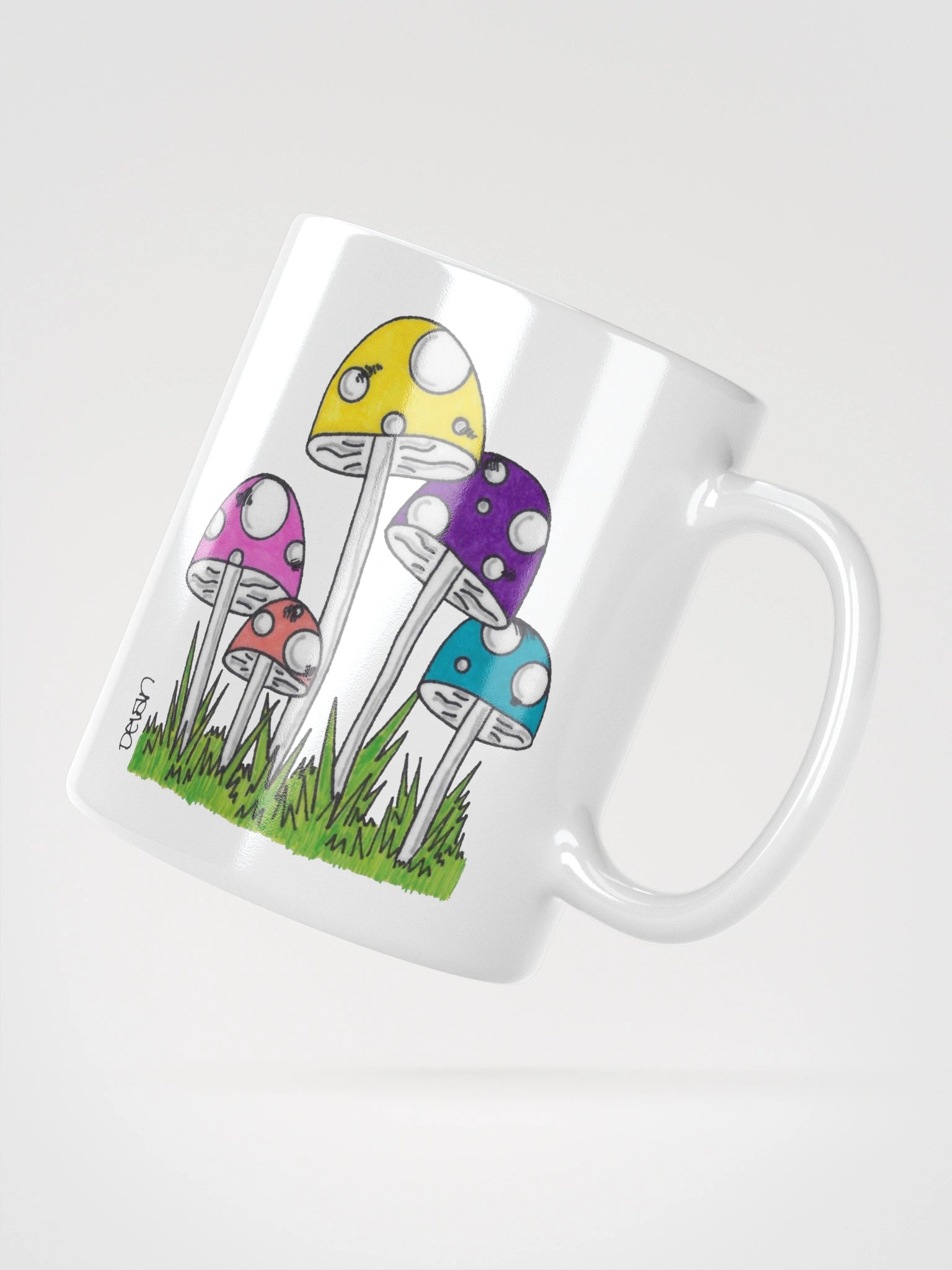 Rainbow Mushrooms Mug product image (2)