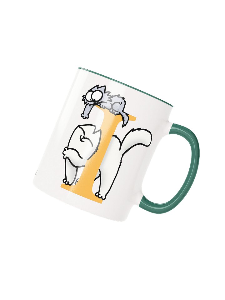 Cat Monogram Mug - I product image (1)