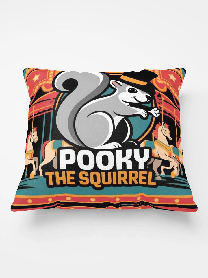 Comfy Pillow: Pooky the squirrel, carousel product image (1)