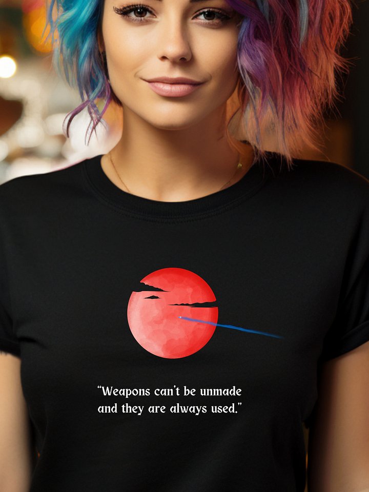 Arcane Fishbone Hextech Rocket T-shirt with Quote product image (2)