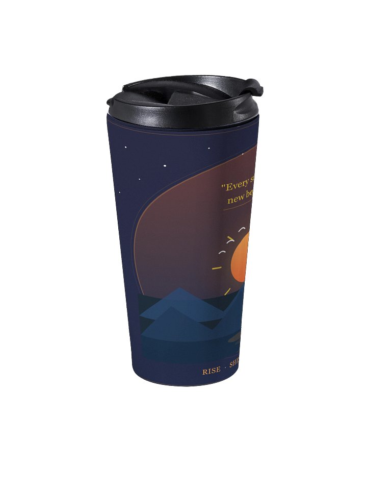Sunrise Travel Mug – Every Sunrise Is a New Beginning product image (2)