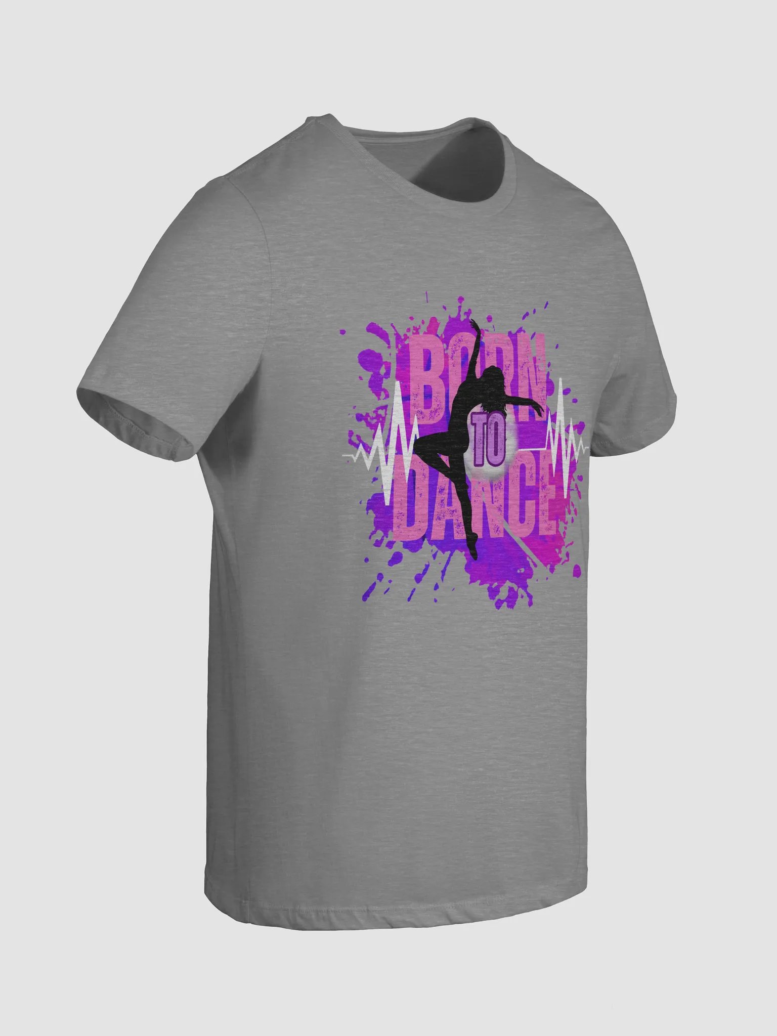 Expressive Born to Dance Her Silhouette T-Shirt product image (22)