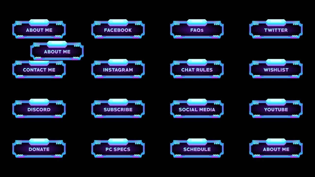 Purple Dream Twitch Panels product image (2)