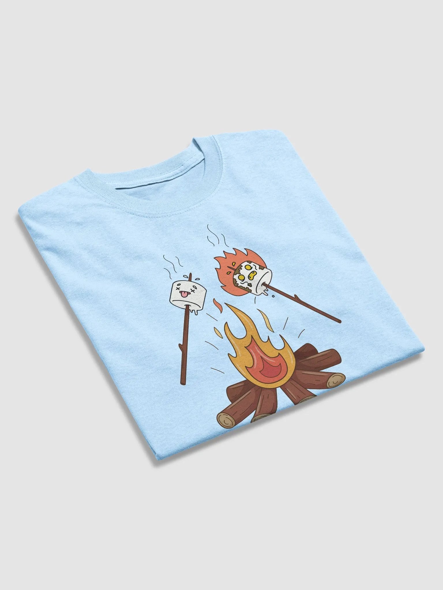 S'mores Roasting Heavyweight T-shirt product image (3)