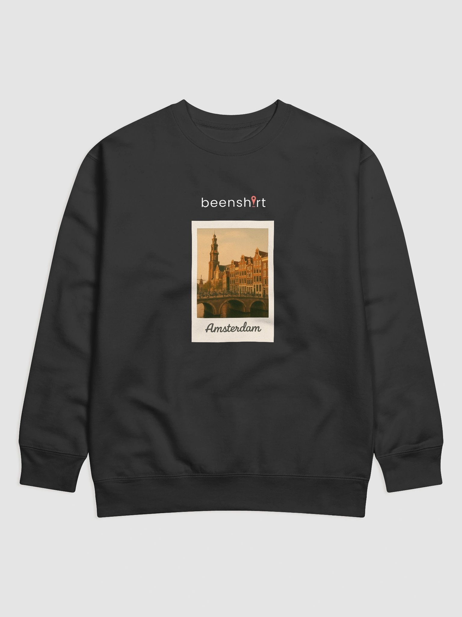 Amsterdam Sweatshirt – Polaroid Style product image (1)
