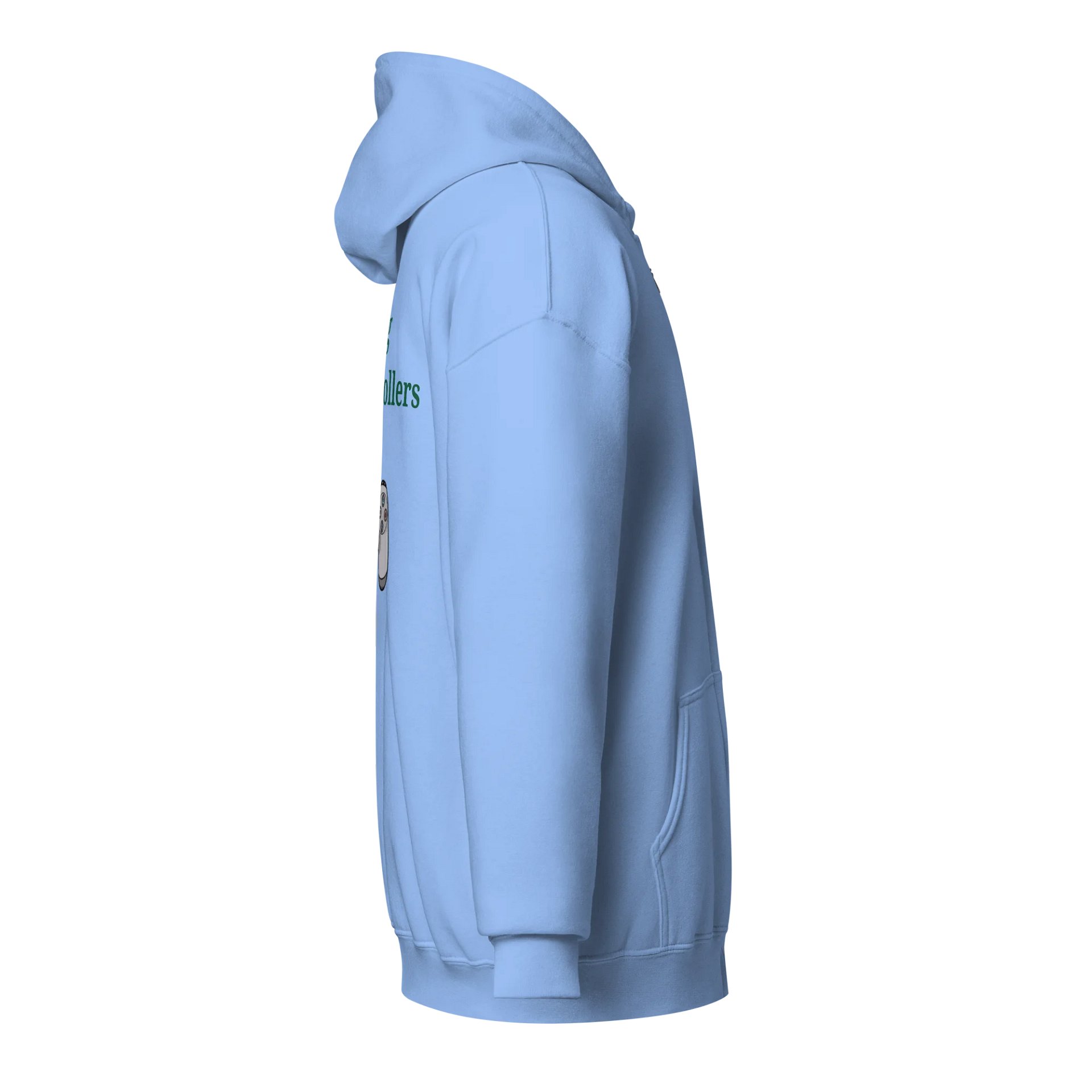 [WOR Shop] Breaking Controllers - Unisex Zip Graphic Hoodie [black logo] product image (4)