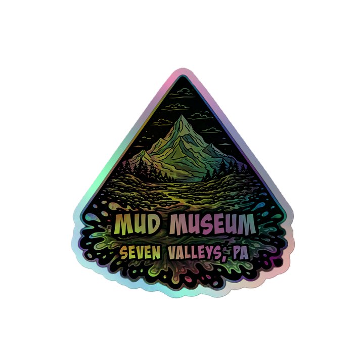 2026 Edition Mud Museum Holographic Sticker product image (2)
