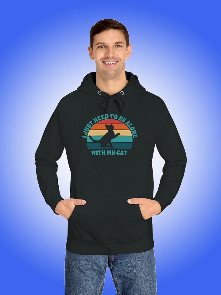 I Just Need To Be Alone with My Cat Sweatshirt product image (1)