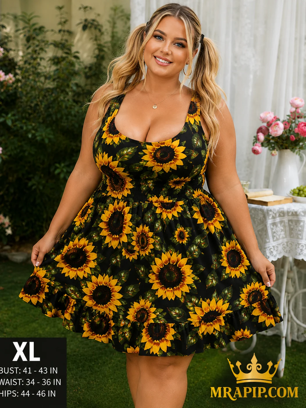 Sunflower Midnight Bloom Dress product image (3)
