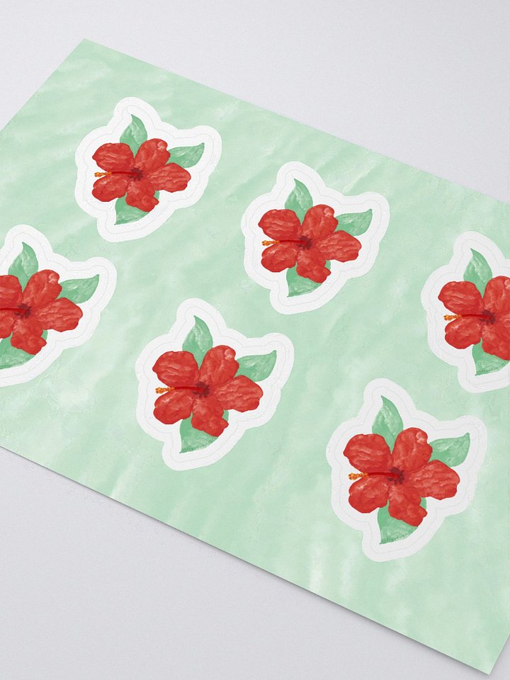 Hibiscus sticker pack for Sudan product image (2)