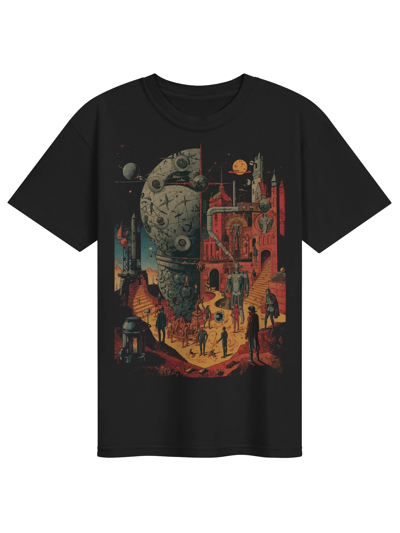 Dreamscape Spheres Heavyweight T-Shirt product image (1)