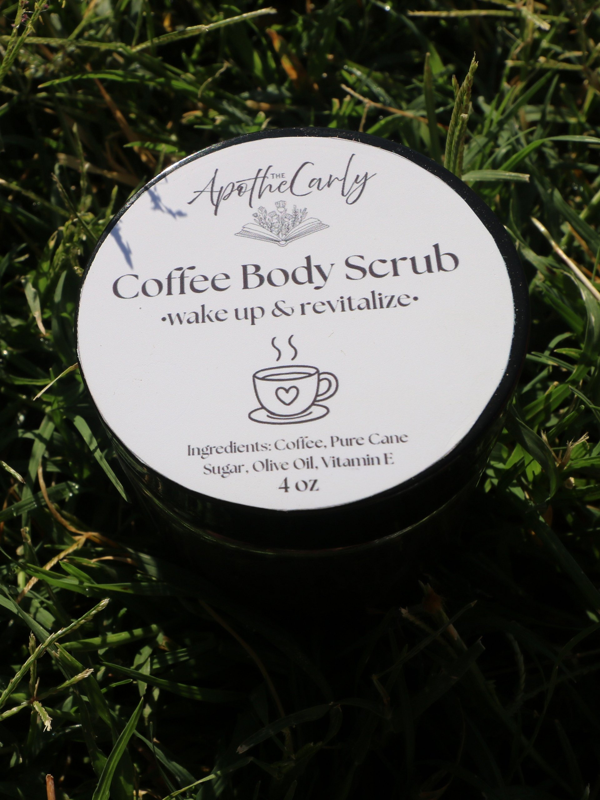 Coffee Body Scrub 4 oz product image (1)