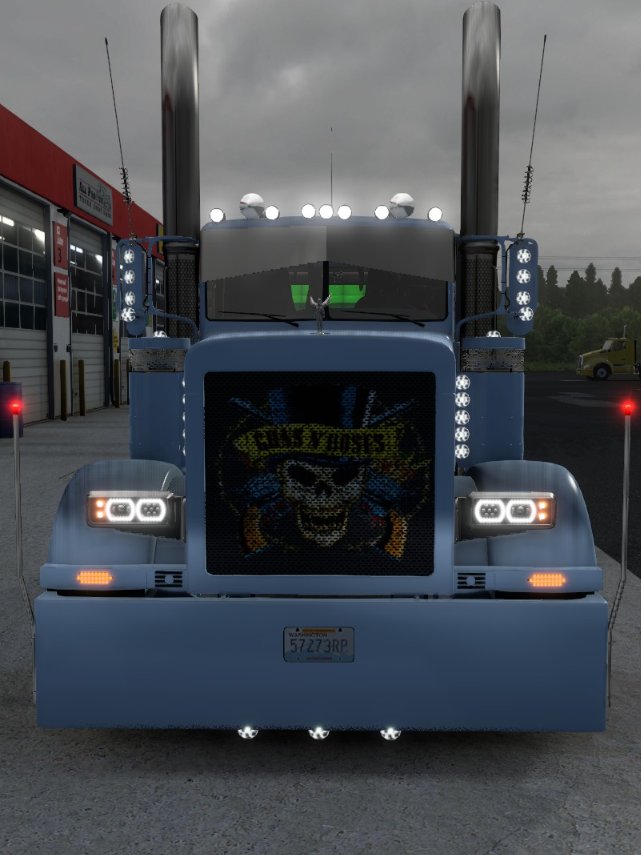Guns N’ Roses – Blue & White Haterbilt Skin product image (2)