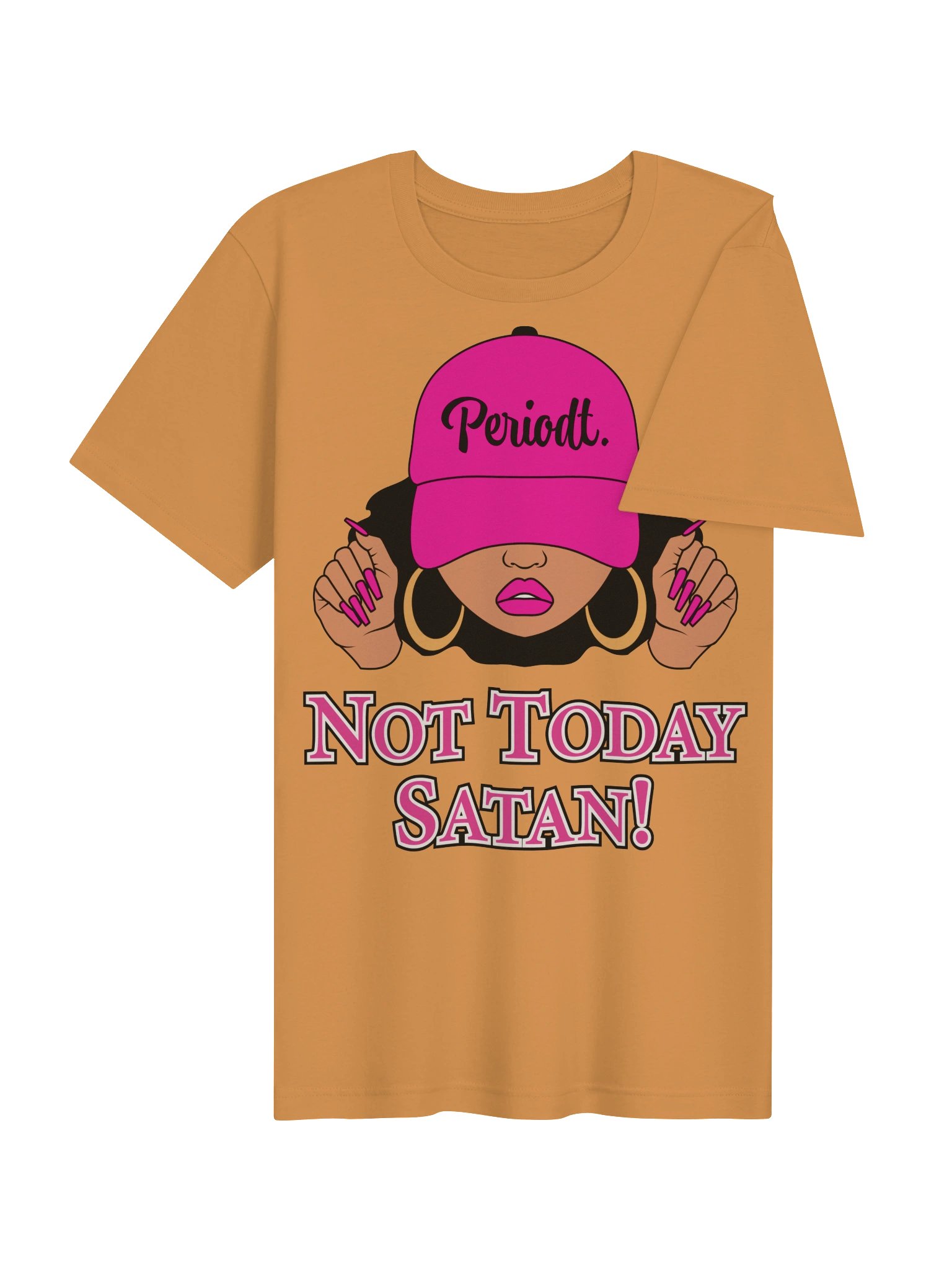 Not Today Satan V2, T-Shirt product image (4)