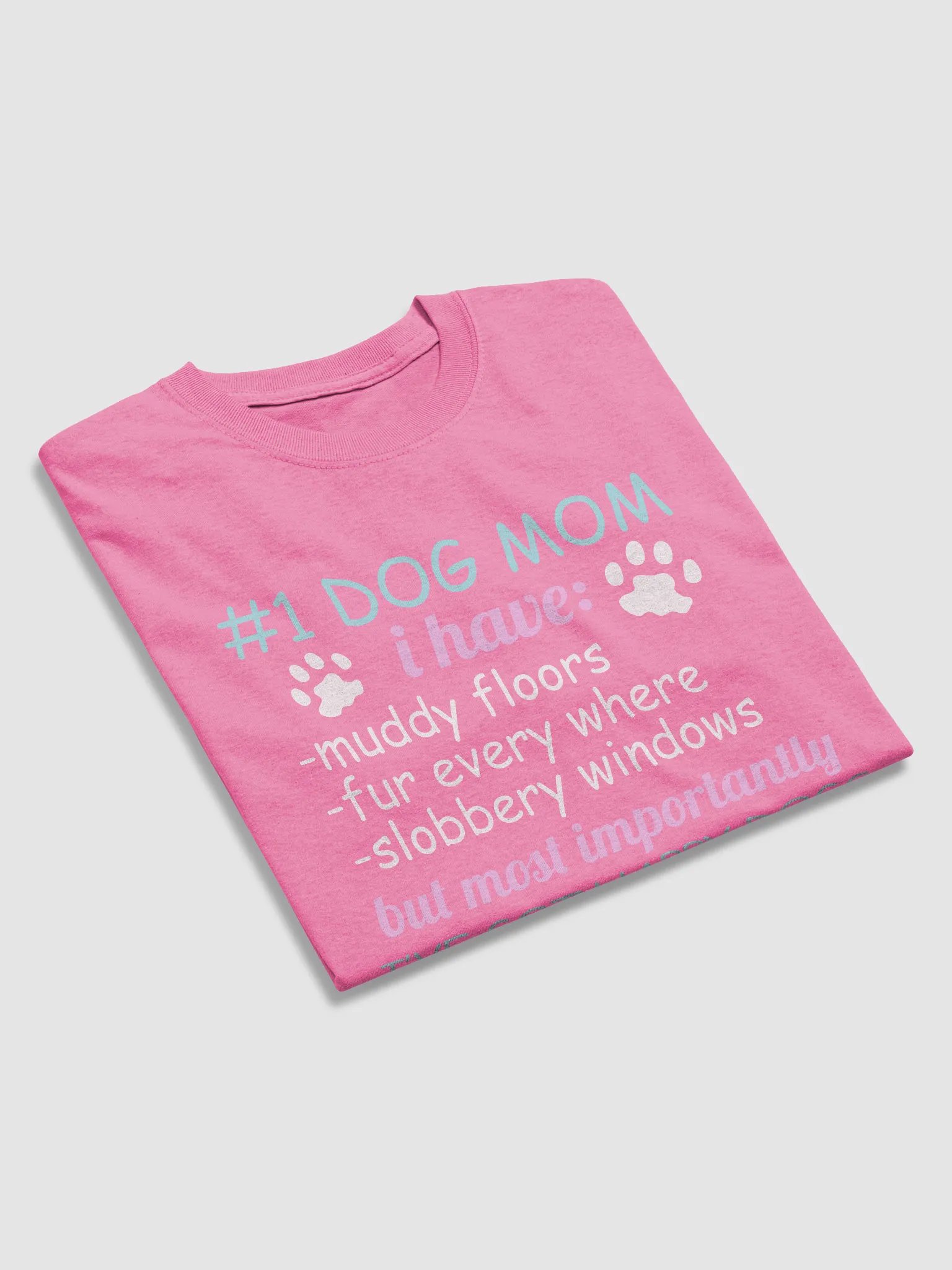 #1 dog mom - shirt product image (3)