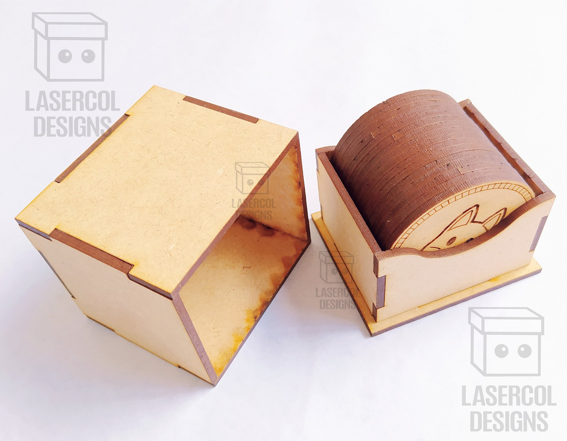 Memory Game (Animals) Version 2 - Laser Cut Files product image (9)