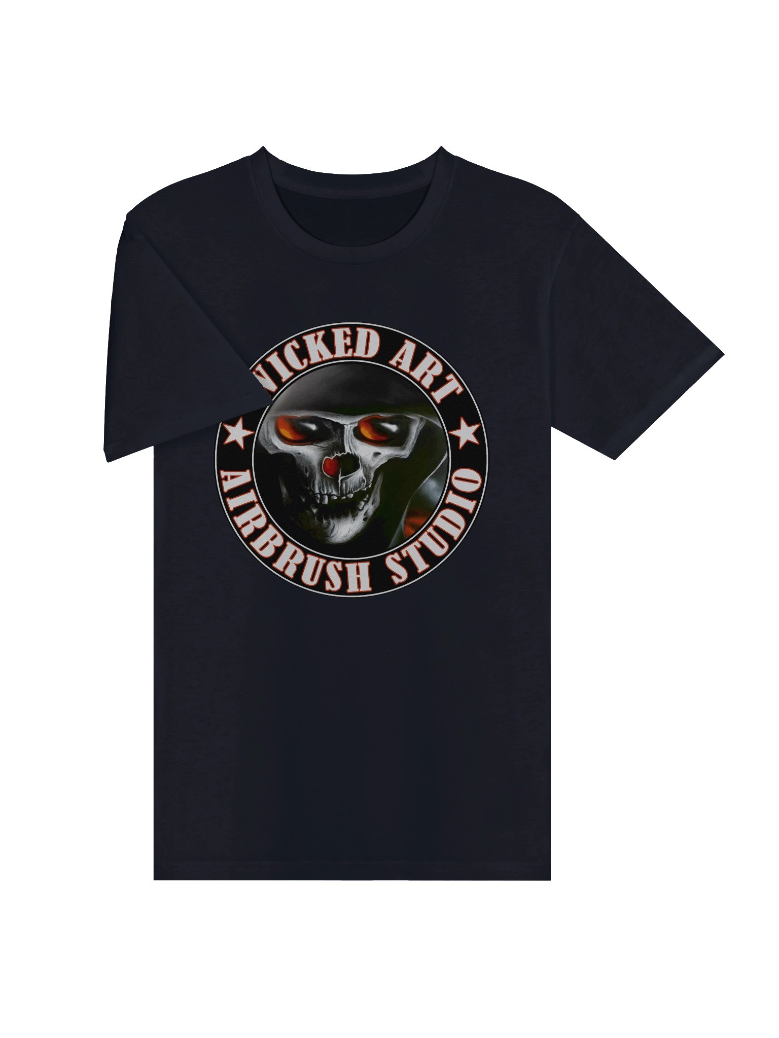 Wicked Art Skull Emblem T-Shirt product image (10)
