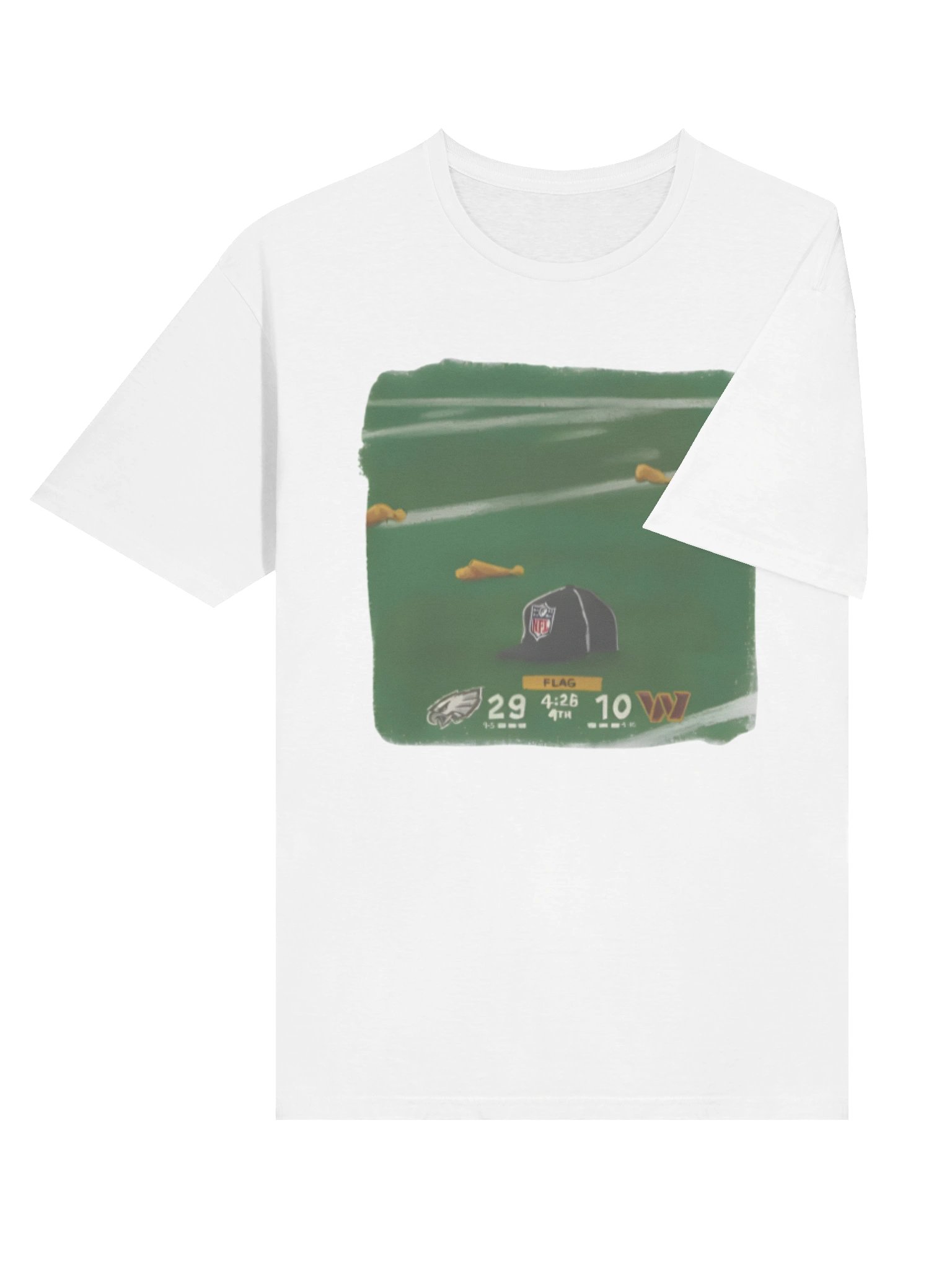 Eagles vs Commanders Hat On The Field Shirt product image (4)