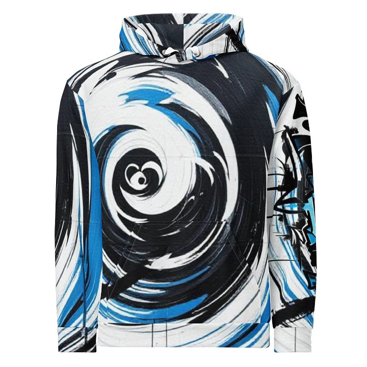 Medellin Mafia Design Skull Graffiti Hoodie – All-Over Print product image (2)