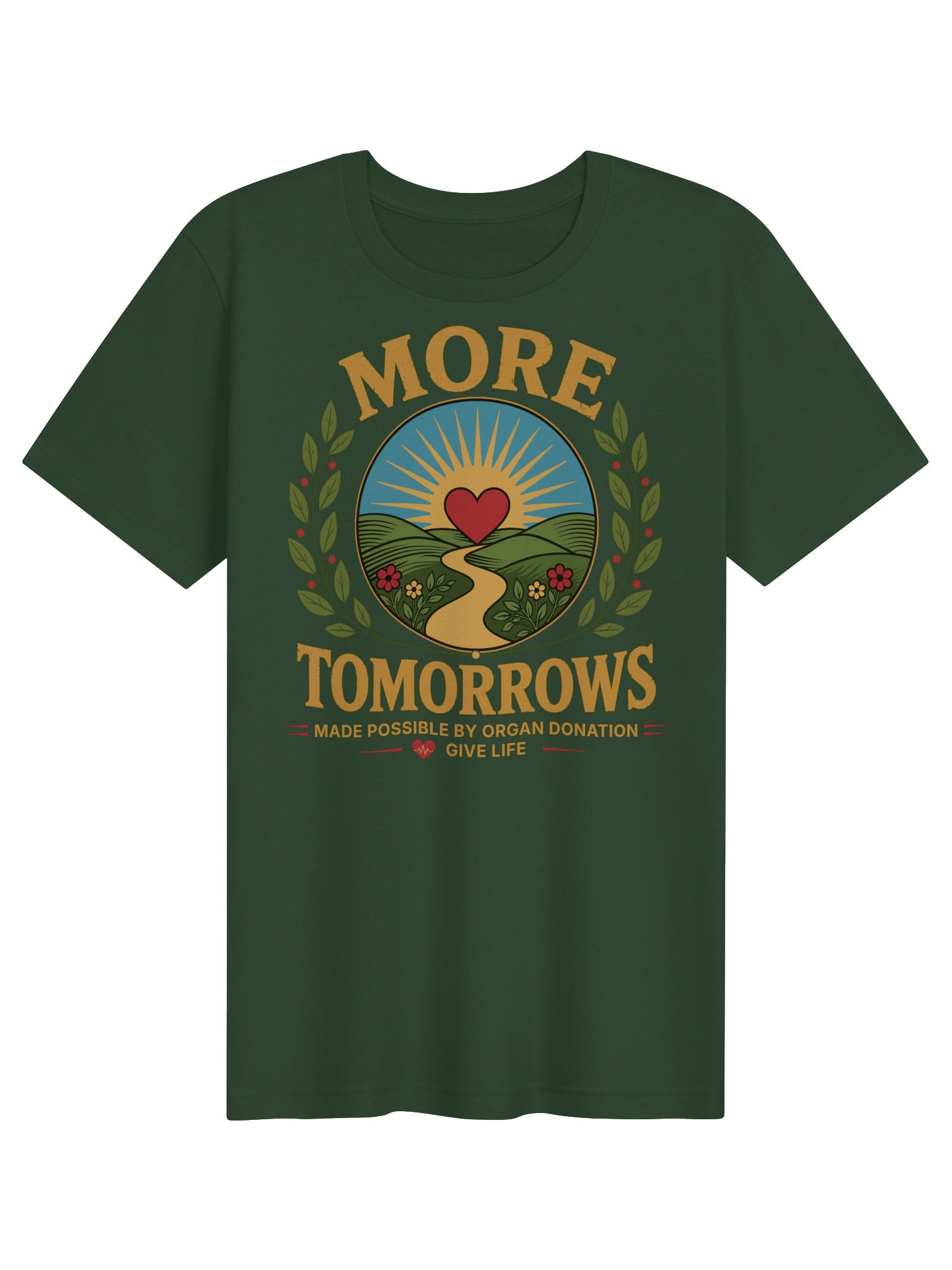 More Tomorrows Organ Donation T-Shirt product image (4)