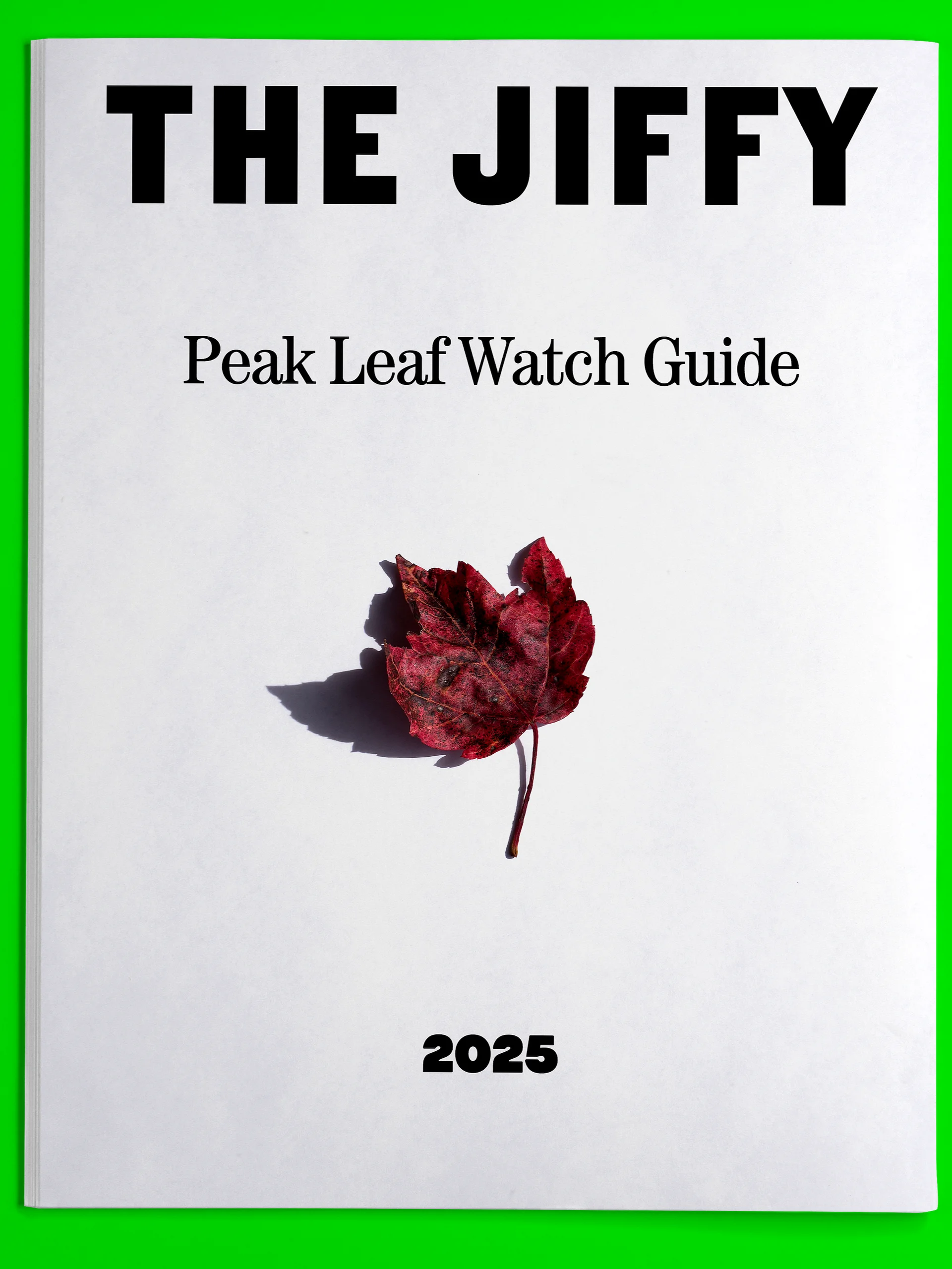 Peak Leaf Watch Guide: 2025 product image (1)