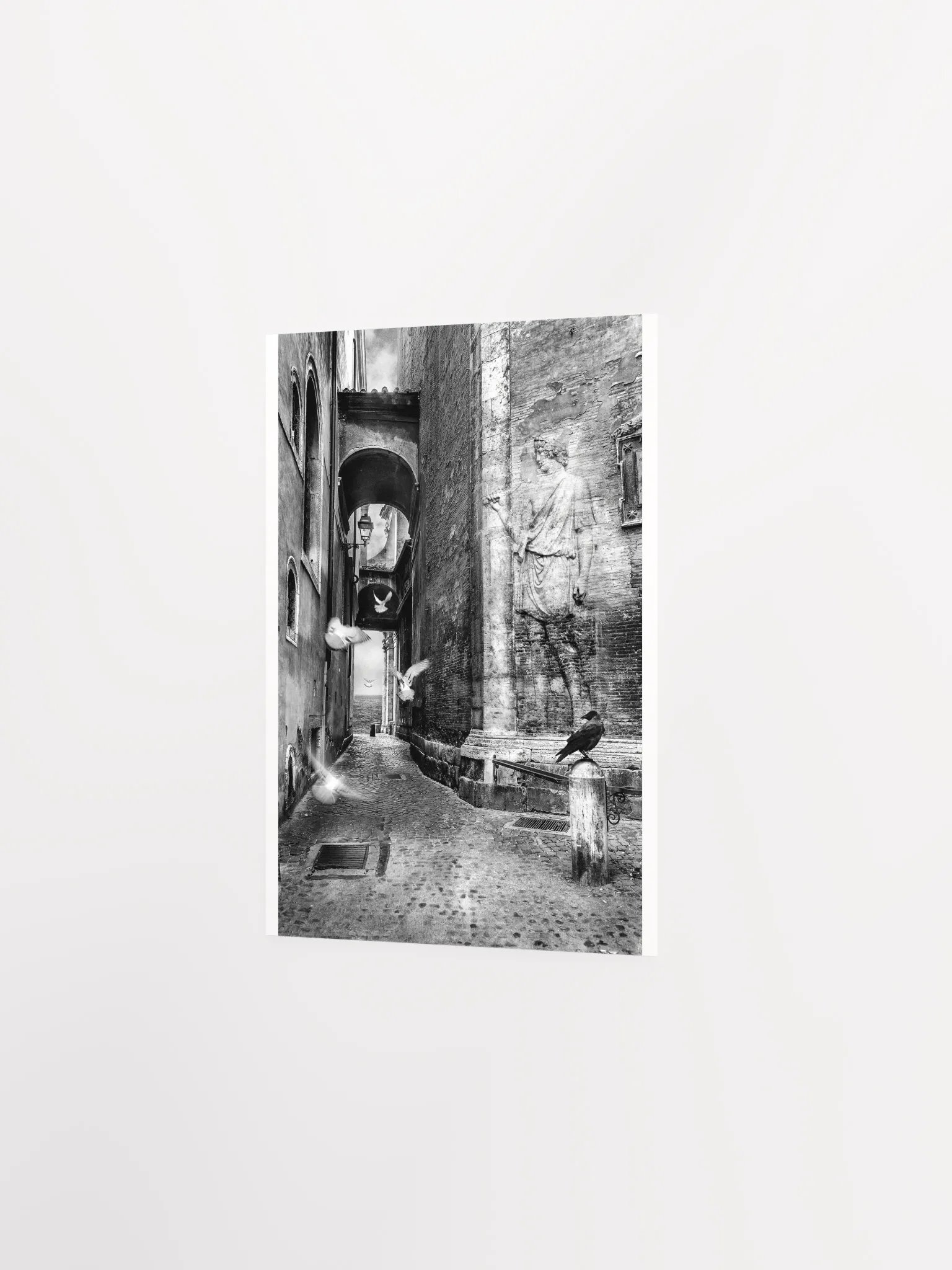 Behind the corner in Rome - Print product image (3)
