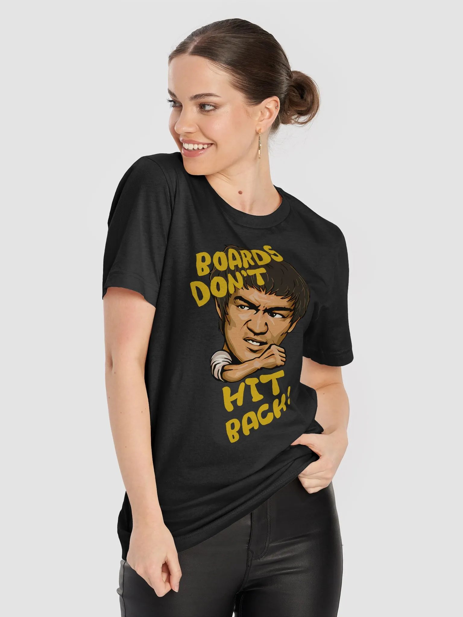BOARDS DON'T HIT BACK T-Shirt product image (4)