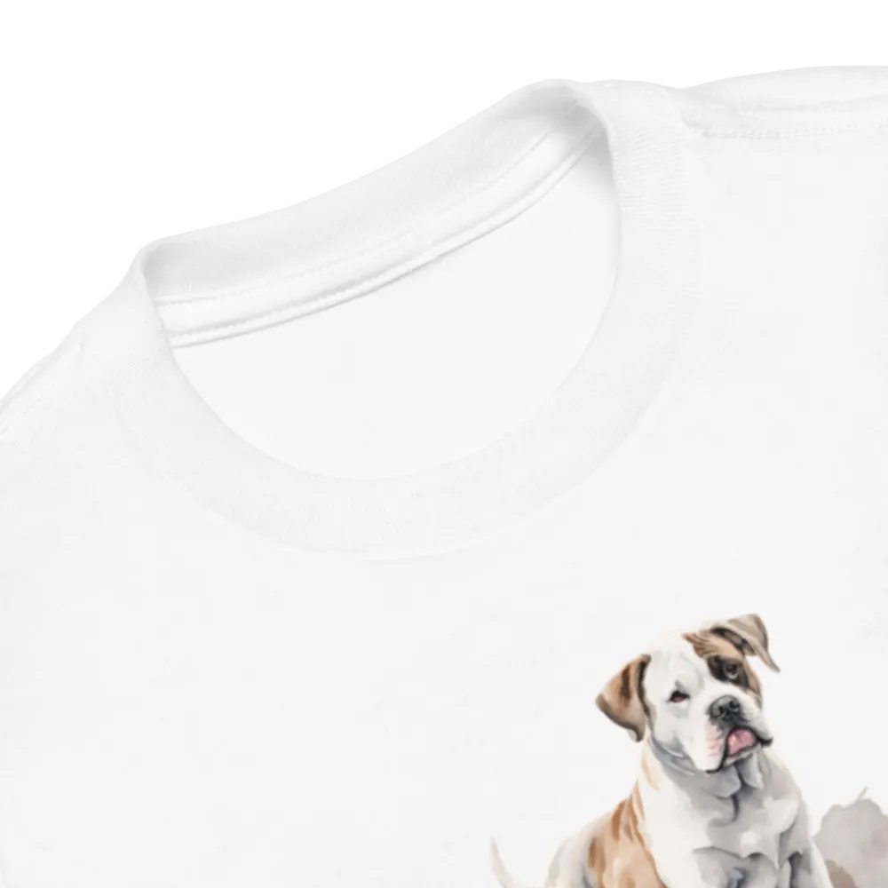 Toddler Boys Vintage Bulldogs Football T-Shirt (Homemade) product image (5)