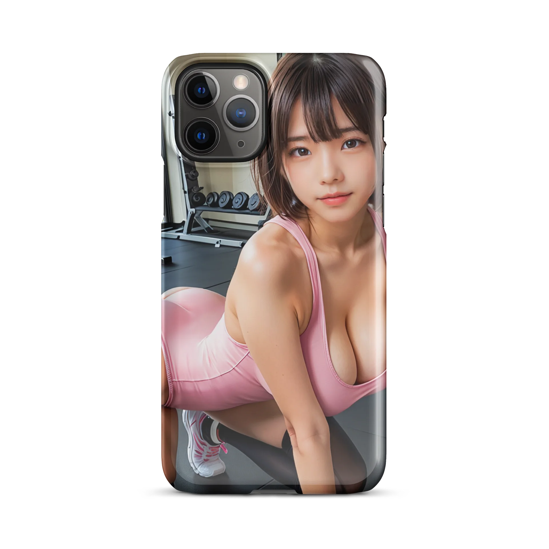 Fitness Gym Girl iPhone Snap Case - Slim Protective Phone Cover product image (2)