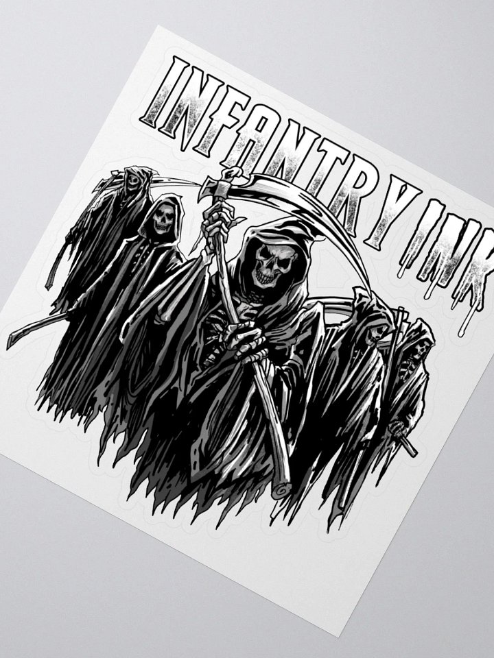 Infantry Reaper Kiss Cut Stickers product image (2)