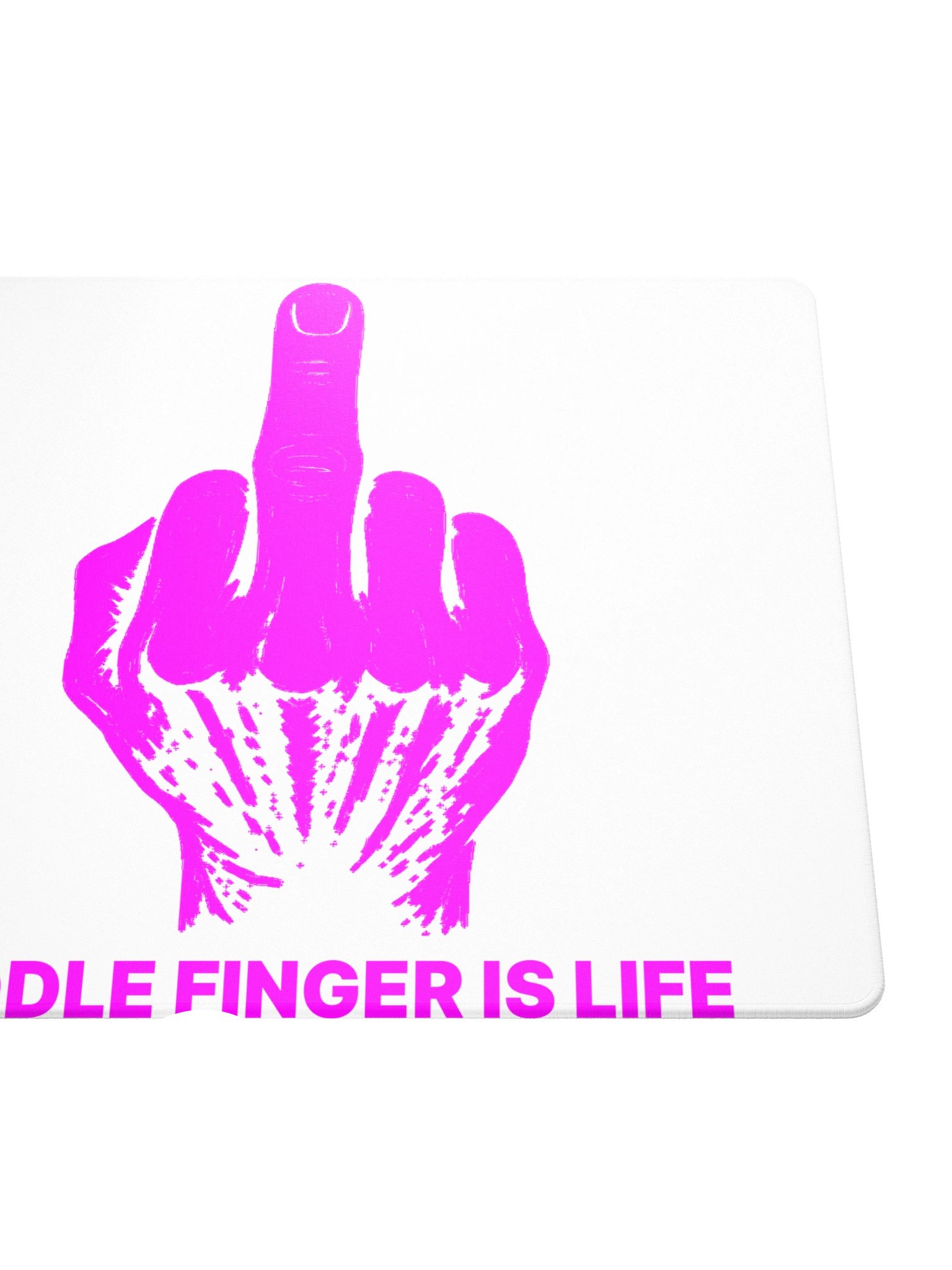 No ShopCo | Gaming Mouse Pad - Fuchsia on White product image (5)