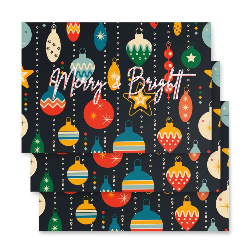 Merry & Bright Wrapping paper product image (4)