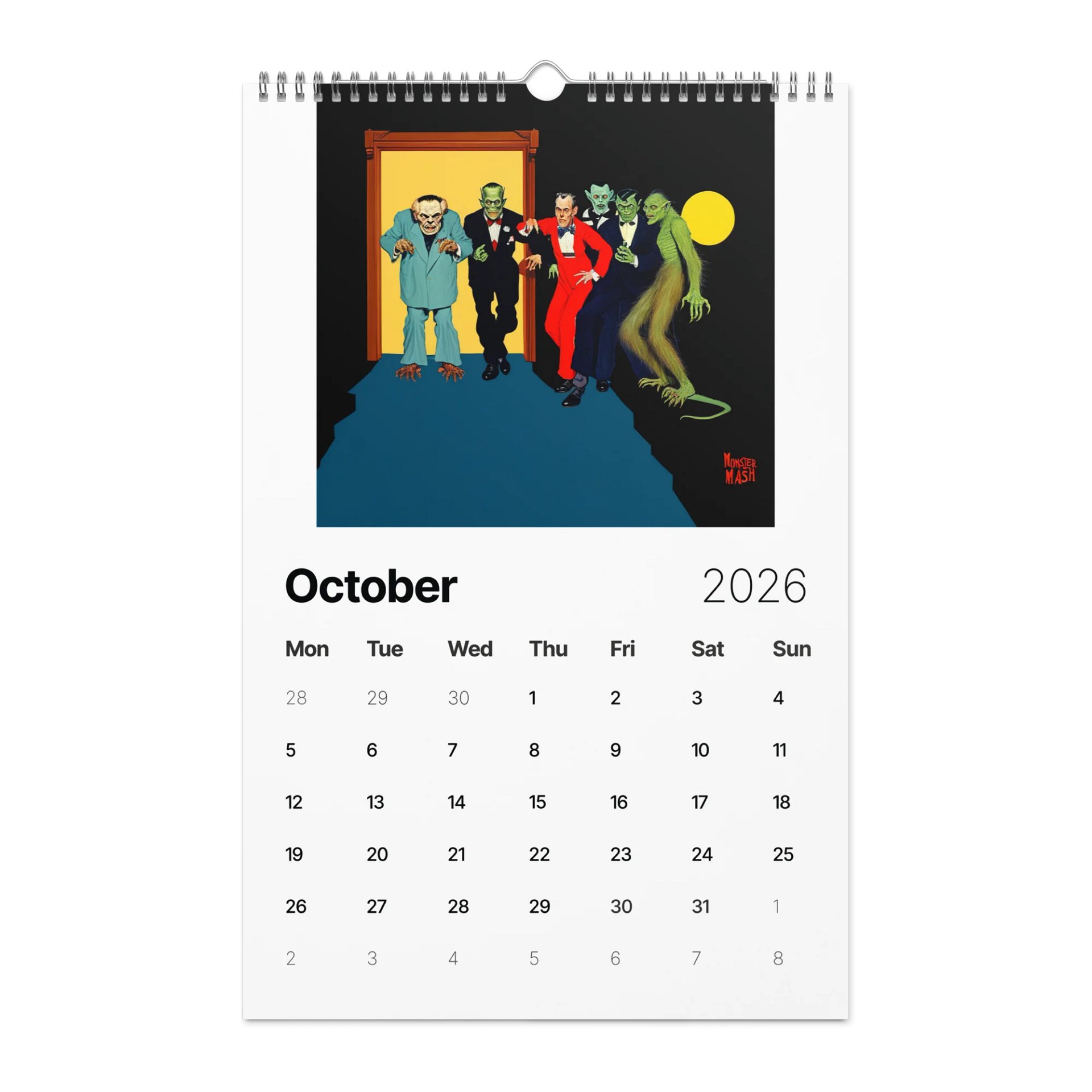 12 Universal American Holidays - 2026 Calendar product image (11)